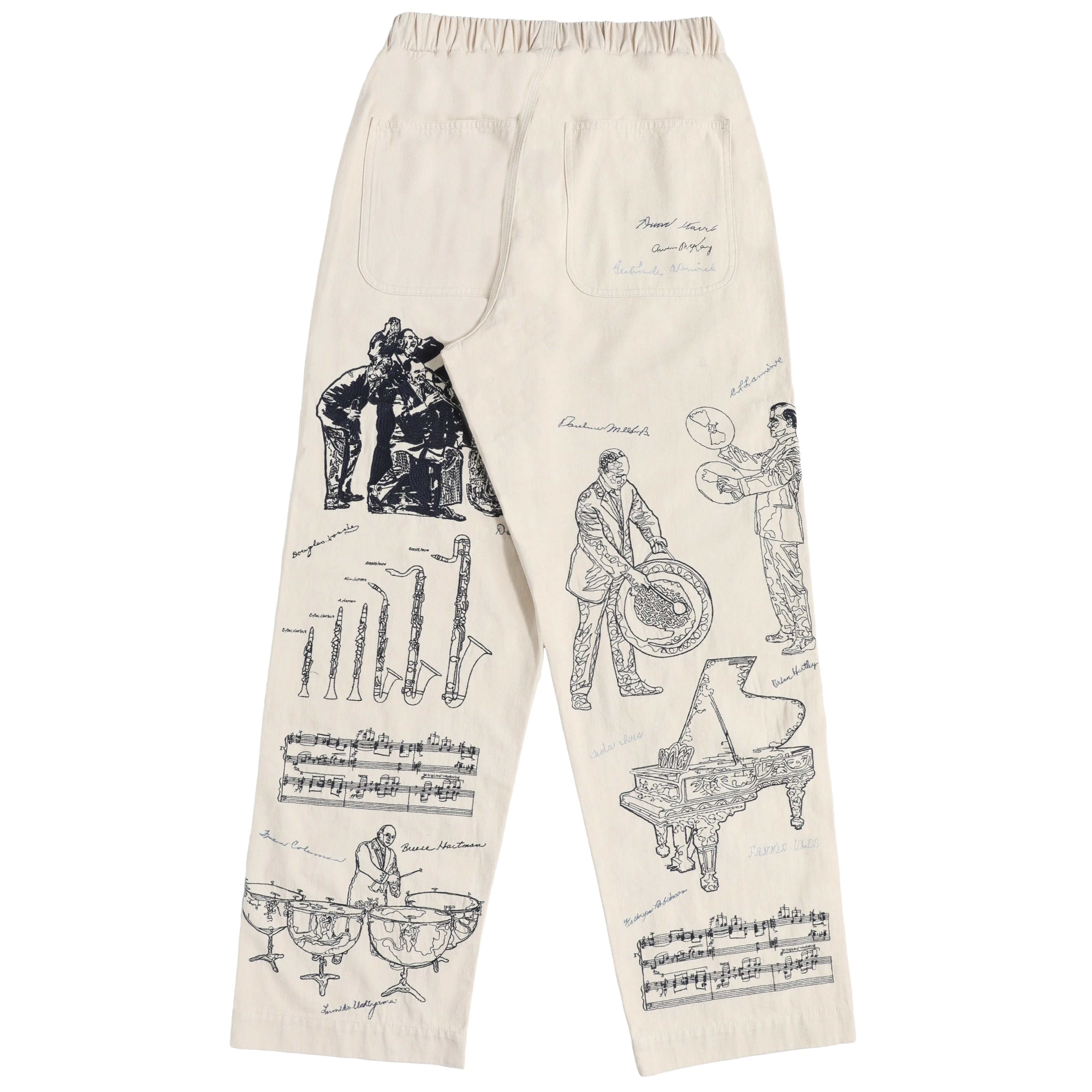 Orchestra Pant - Natural sold by Samuel Zelig product image thumbnail 2