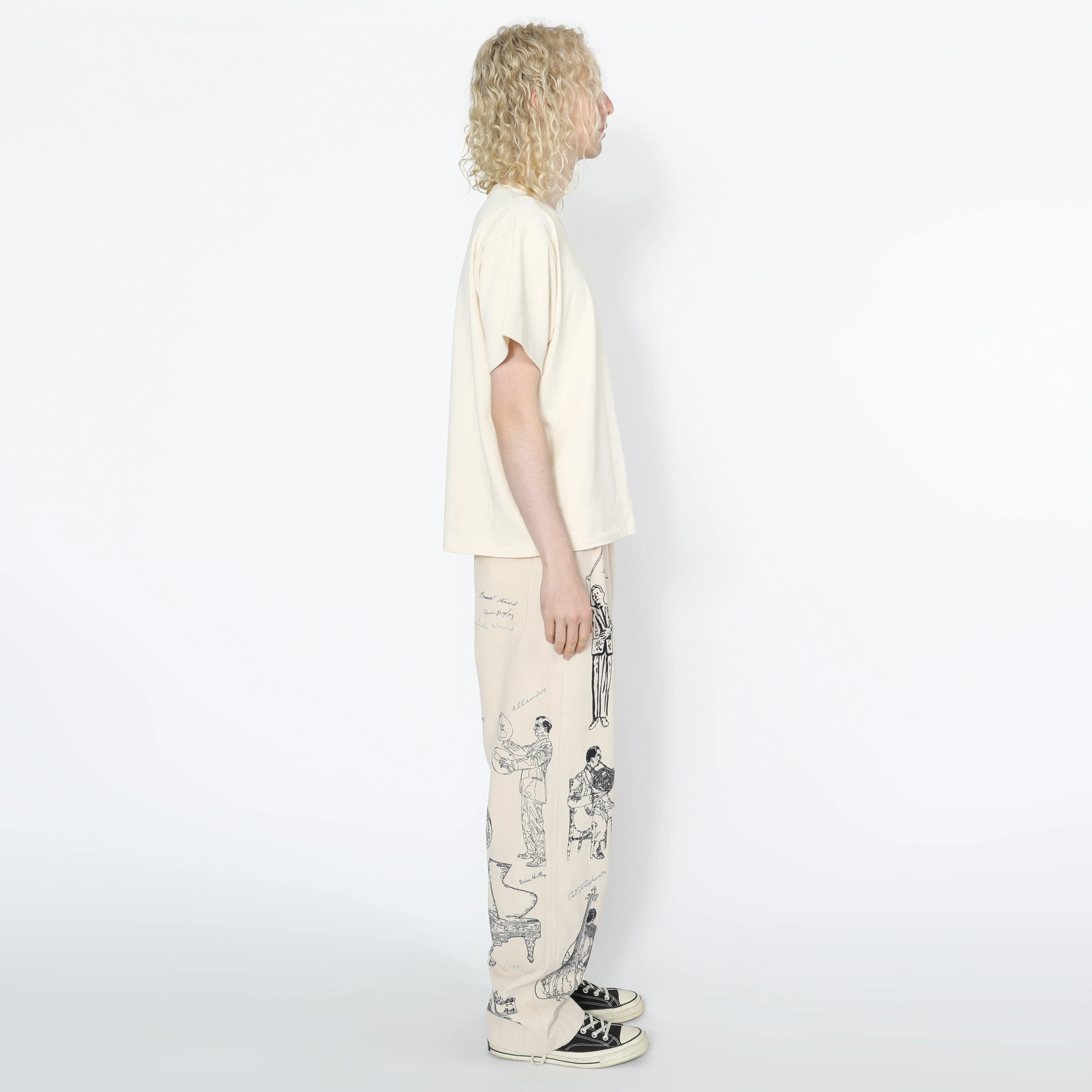 Orchestra Pant - Natural sold by Samuel Zelig product image thumbnail 5
