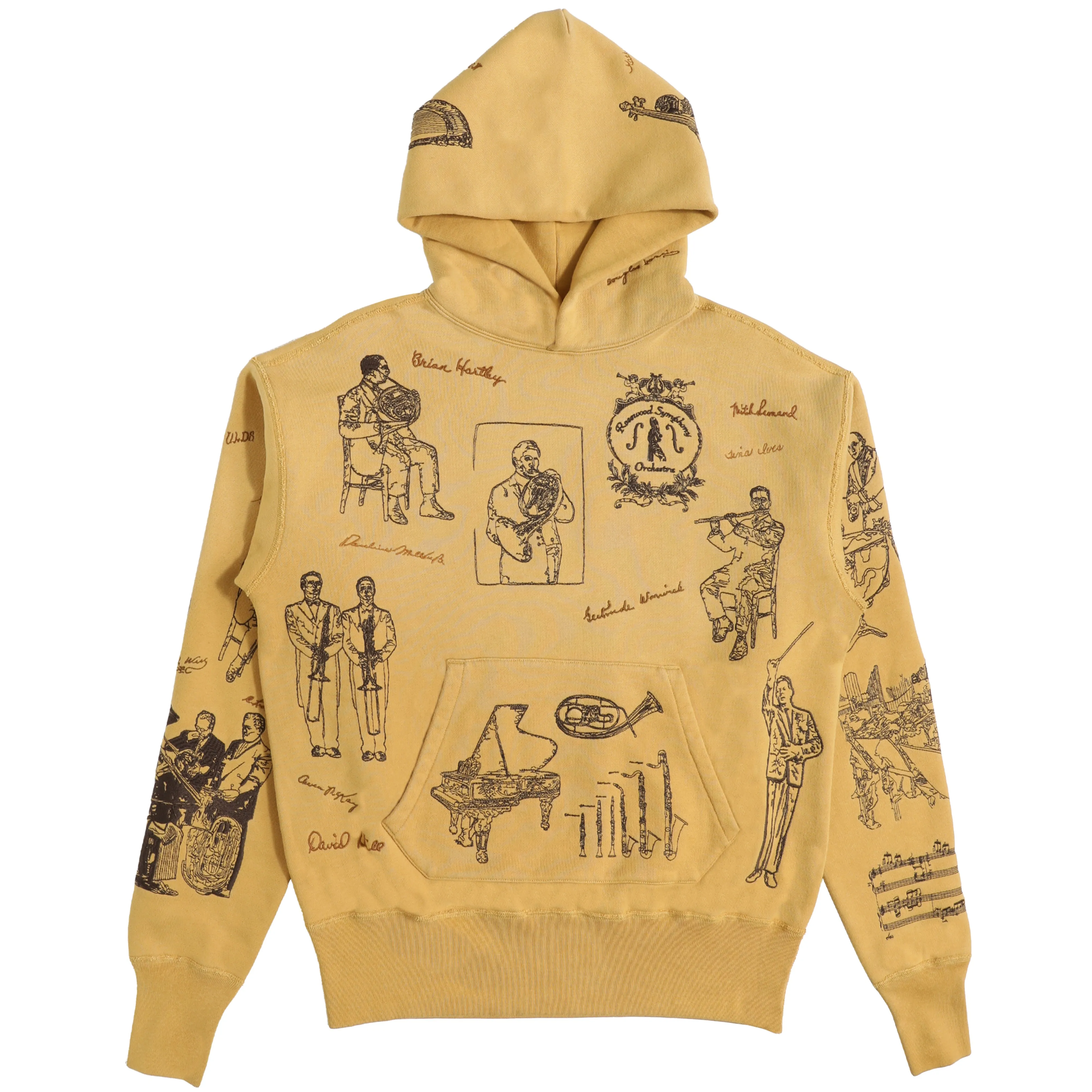 Orchestra Hoodie sold by Samuel Zelig