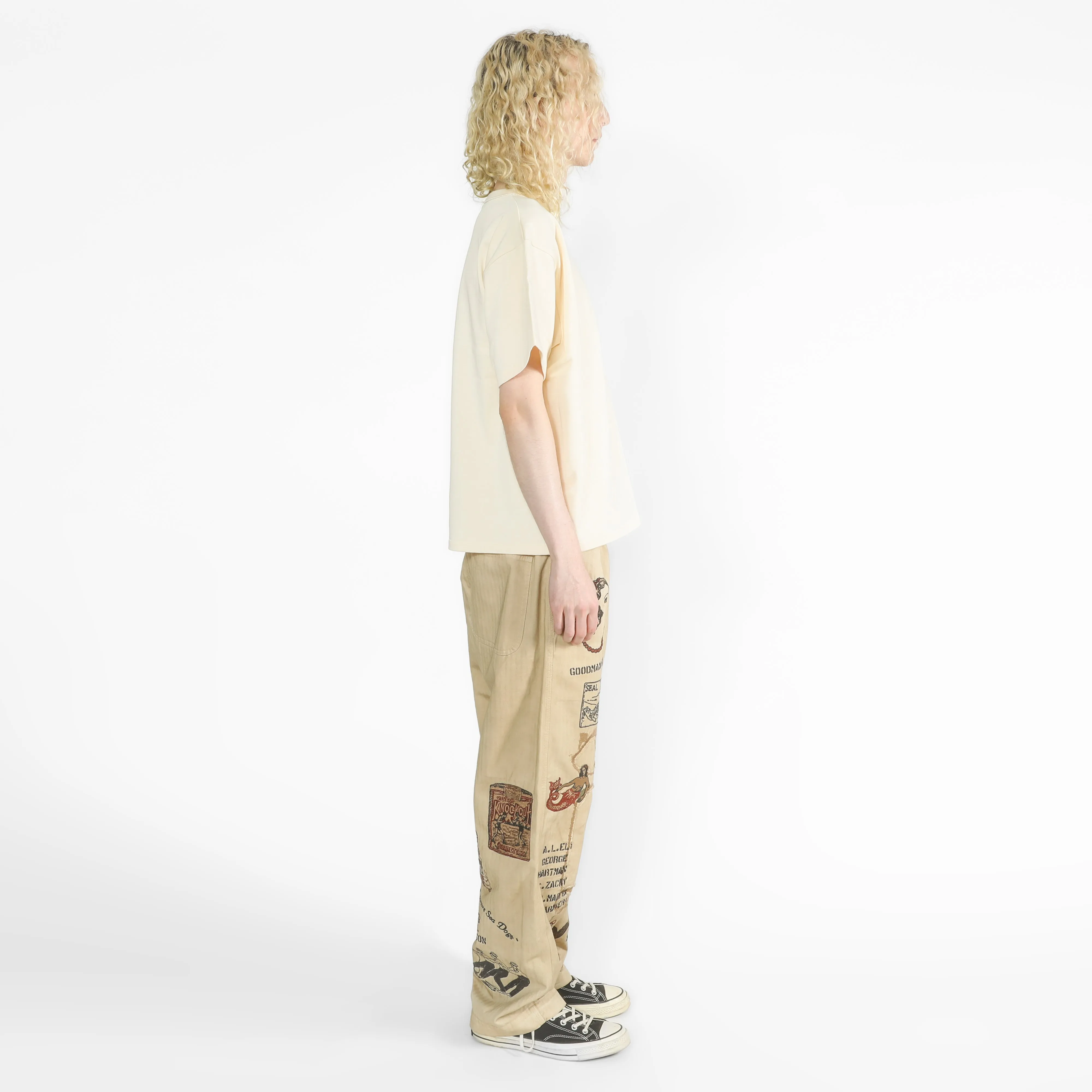 Duffle Pant - Faded Beige sold by Samuel Zelig product image thumbnail 5