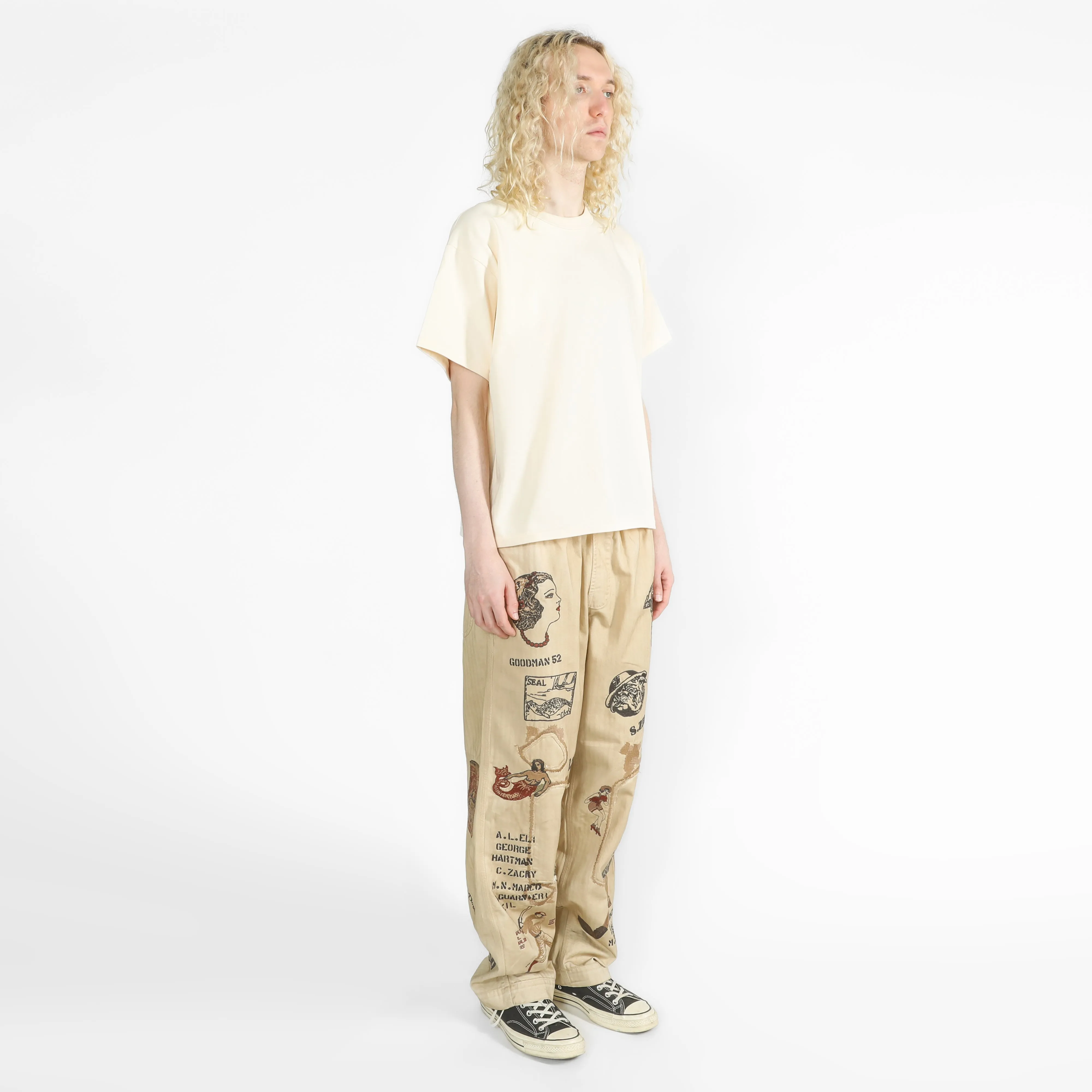 Duffle Pant - Faded Beige sold by Samuel Zelig product image thumbnail 4