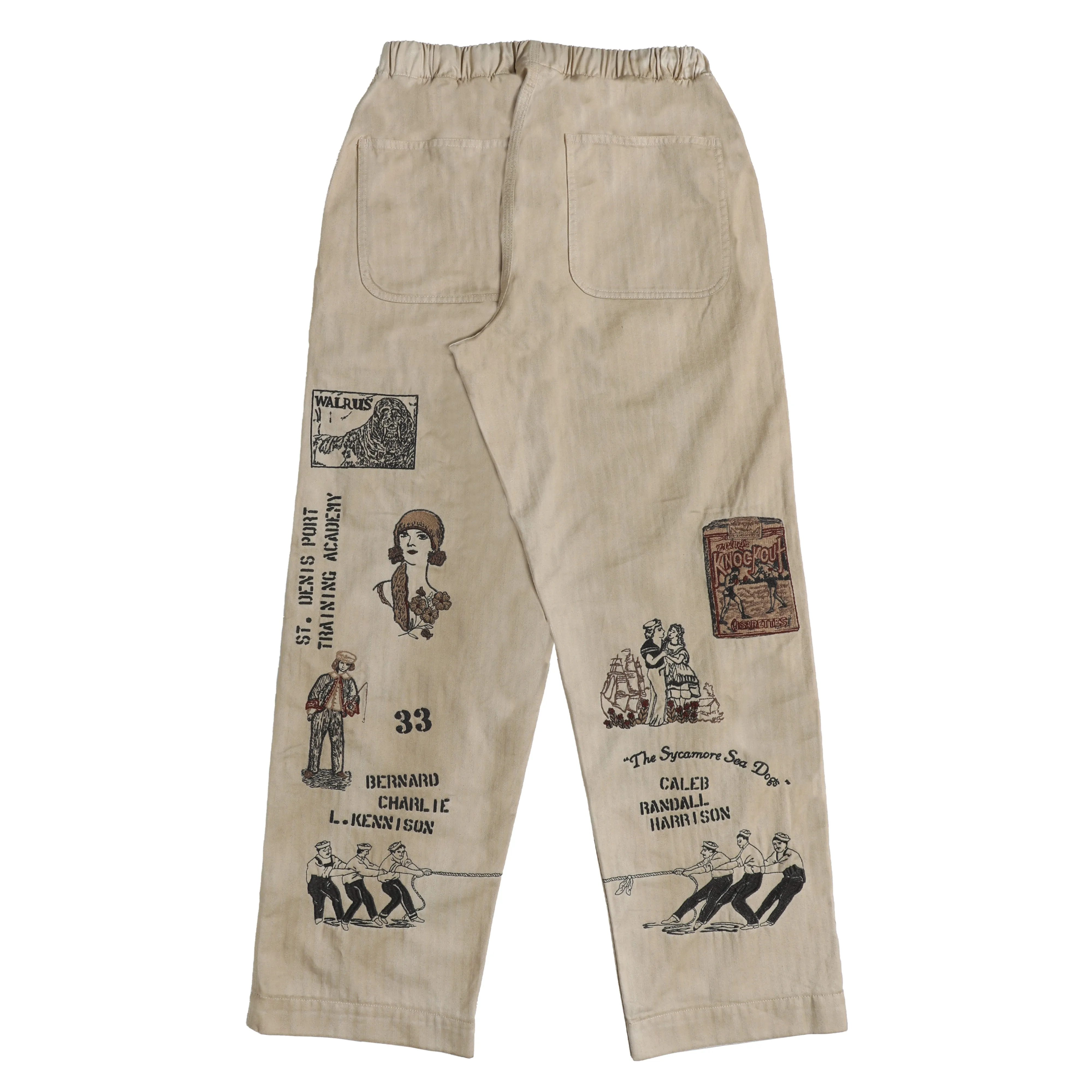Duffle Pant - Faded Beige sold by Samuel Zelig product image thumbnail 2
