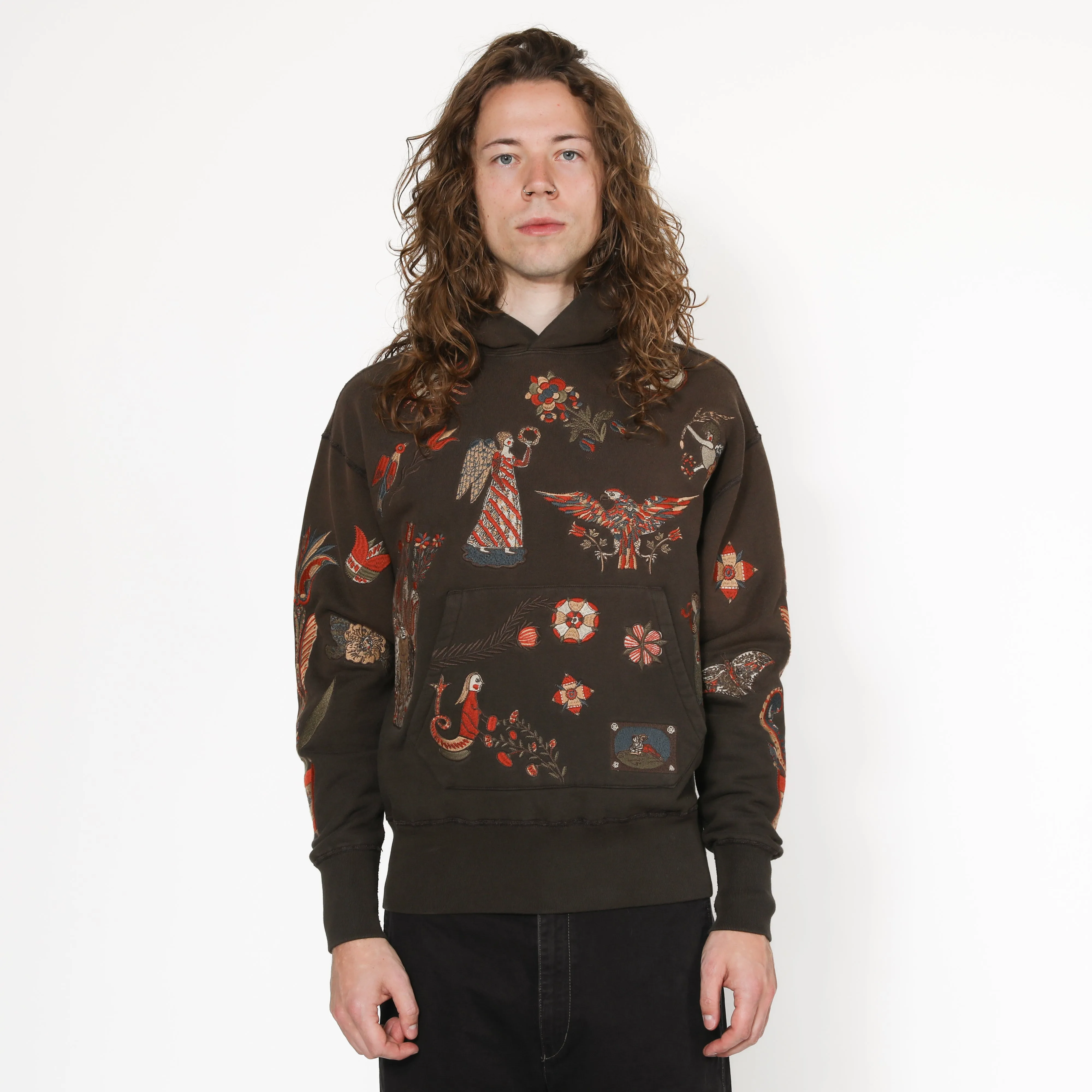 Folk Hoodie sold by Samuel Zelig product image thumbnail 3