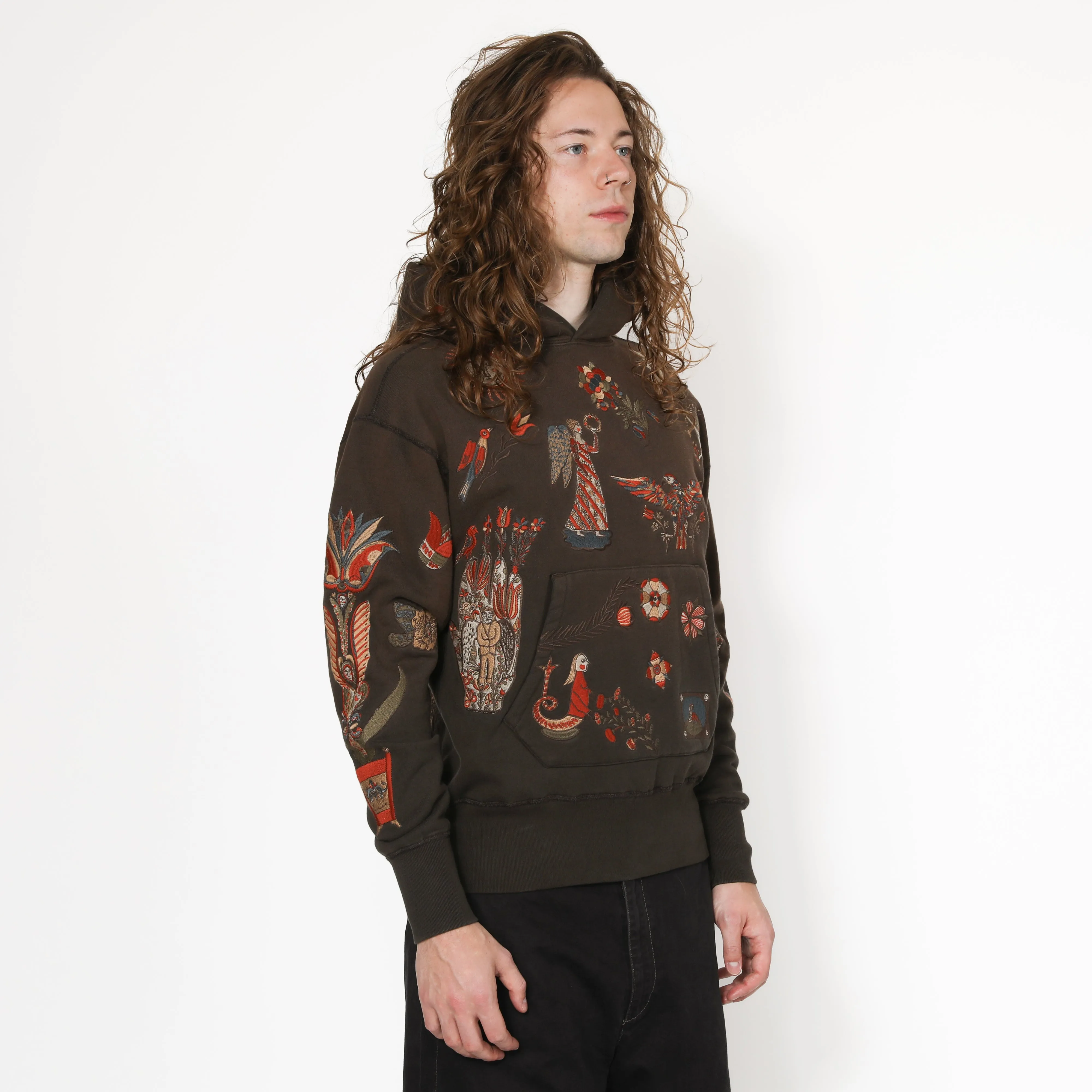 Folk Hoodie sold by Samuel Zelig product image thumbnail 4