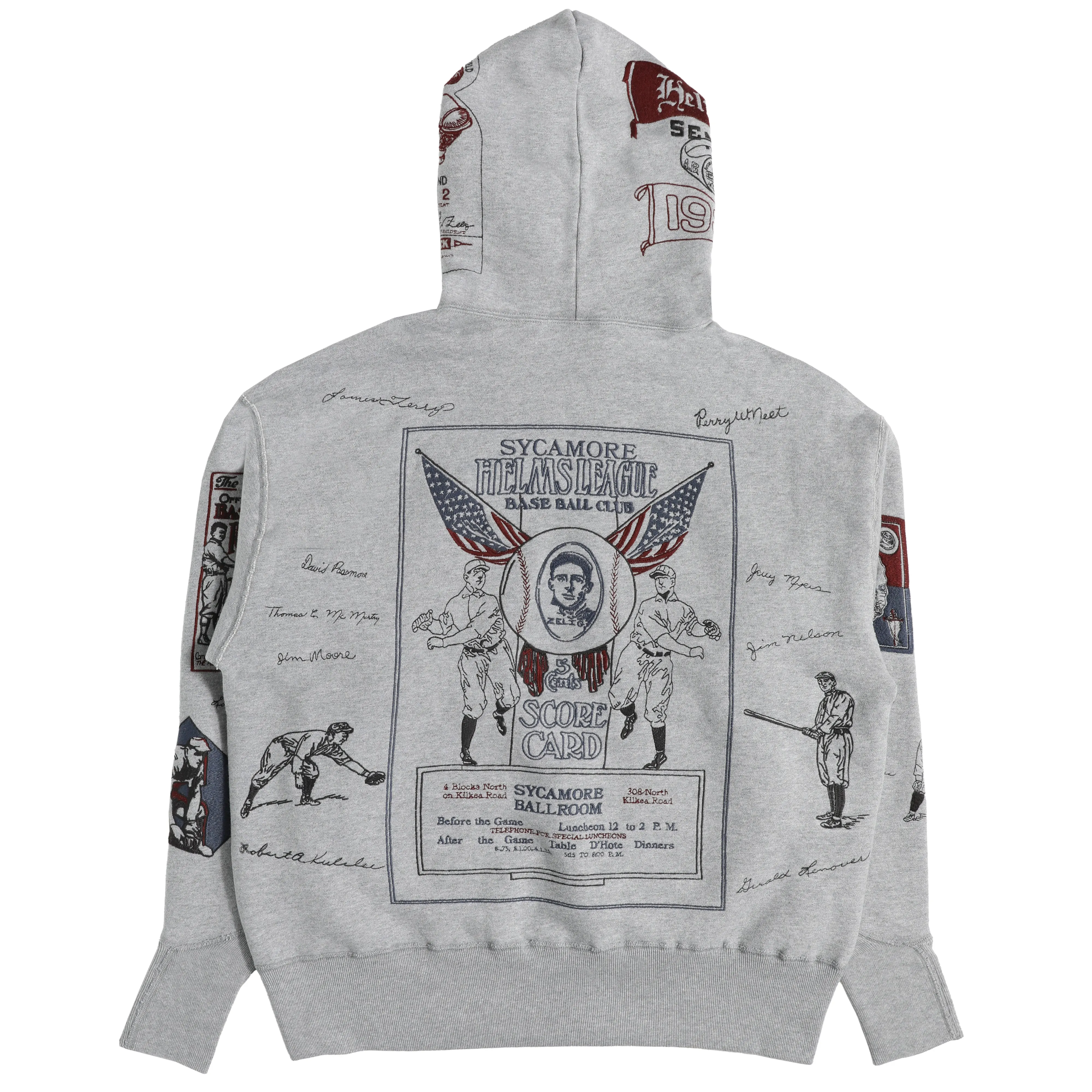 Varsity Hoodie sold by Samuel Zelig product image thumbnail 2