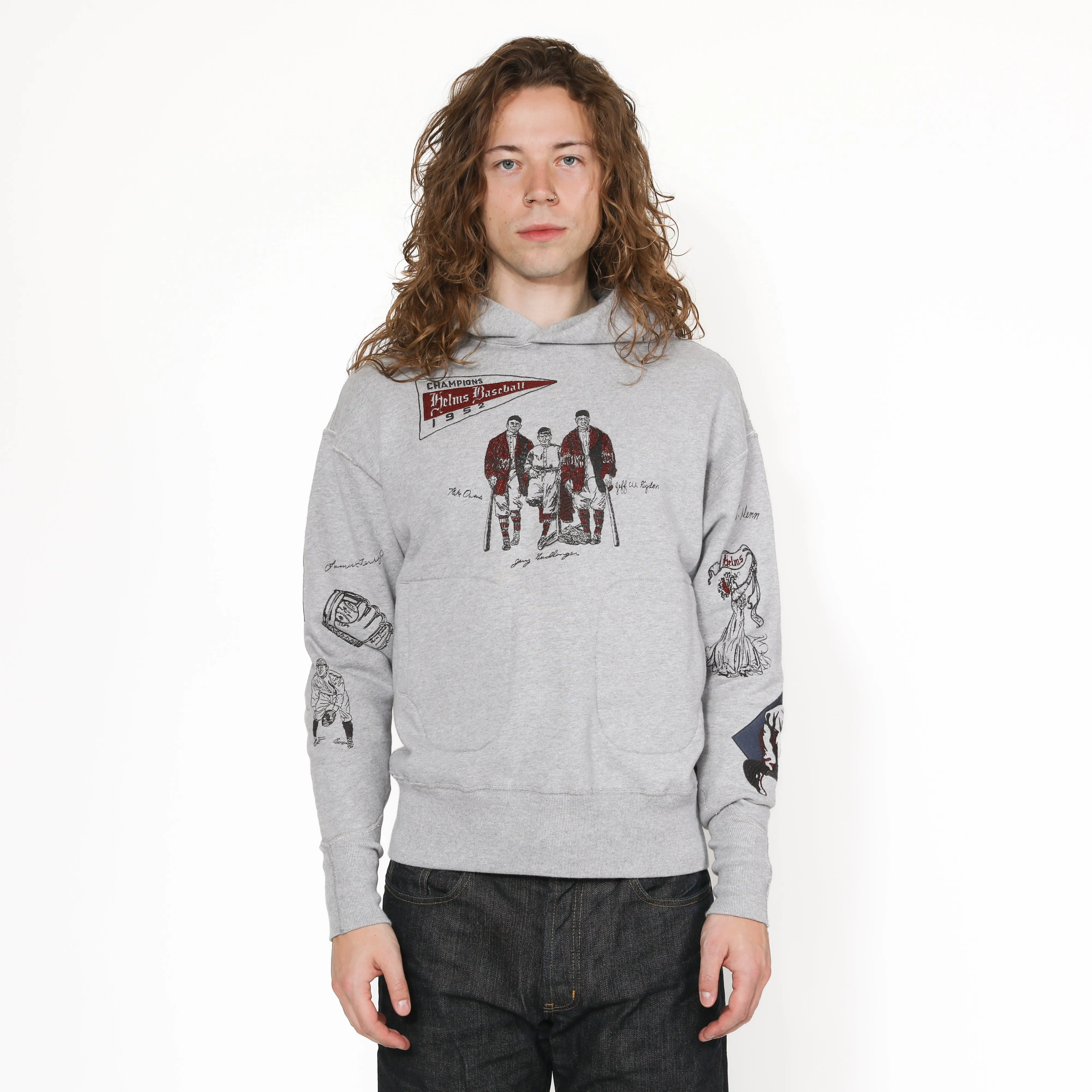 Varsity Hoodie sold by Samuel Zelig product image thumbnail 3