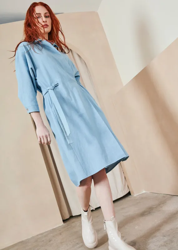 Keating Wrap Dress made by Dagg & Stacey