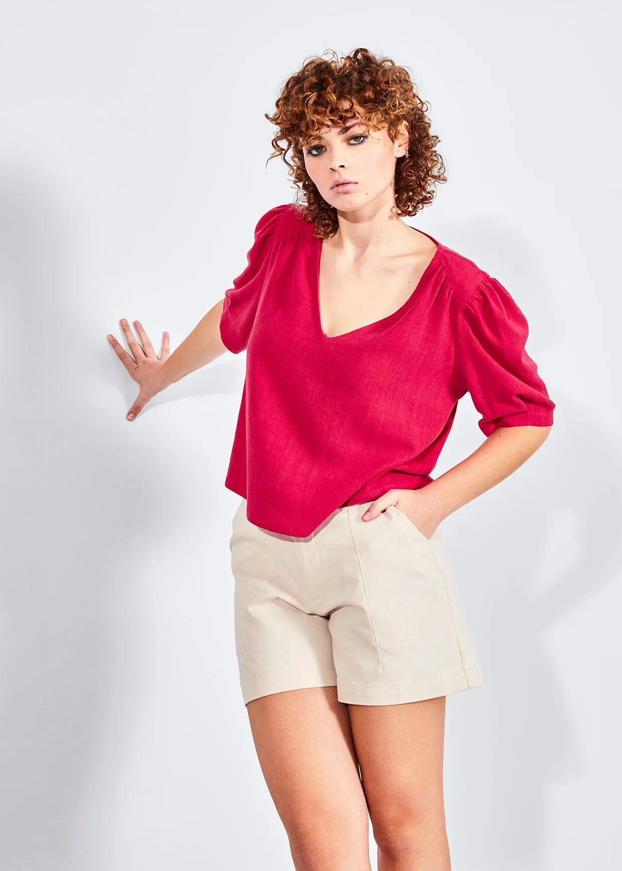 Millicent Pop Over Blouse sold by Dagg & Stacey product image thumbnail 3