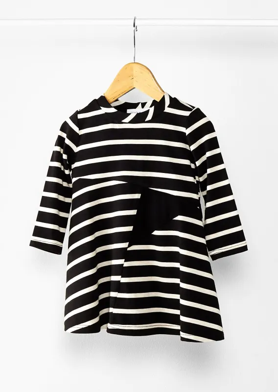 Striped Triangle Dress made by Dagg & Stacey