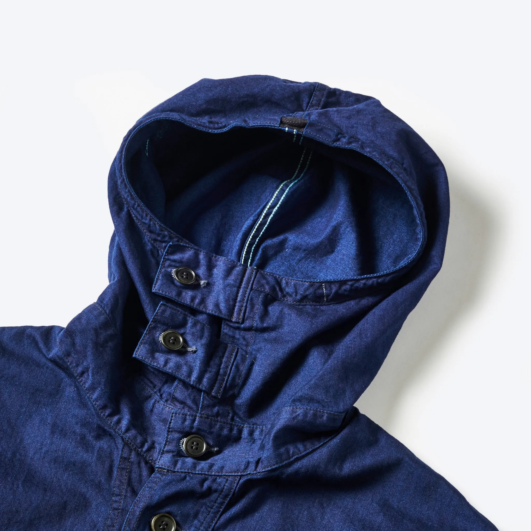 #1105-VTI NAVY Parka : vintage twill indigo sold by Post O'Alls product image thumbnail 3