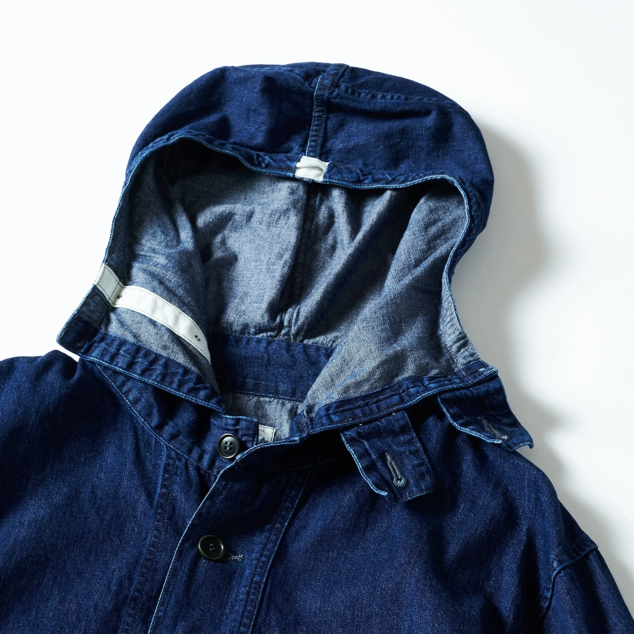 #3127-8DI Town & Country Parka : 8oz. Denim indigo deep wash sold by Post O'Alls product image thumbnail 3