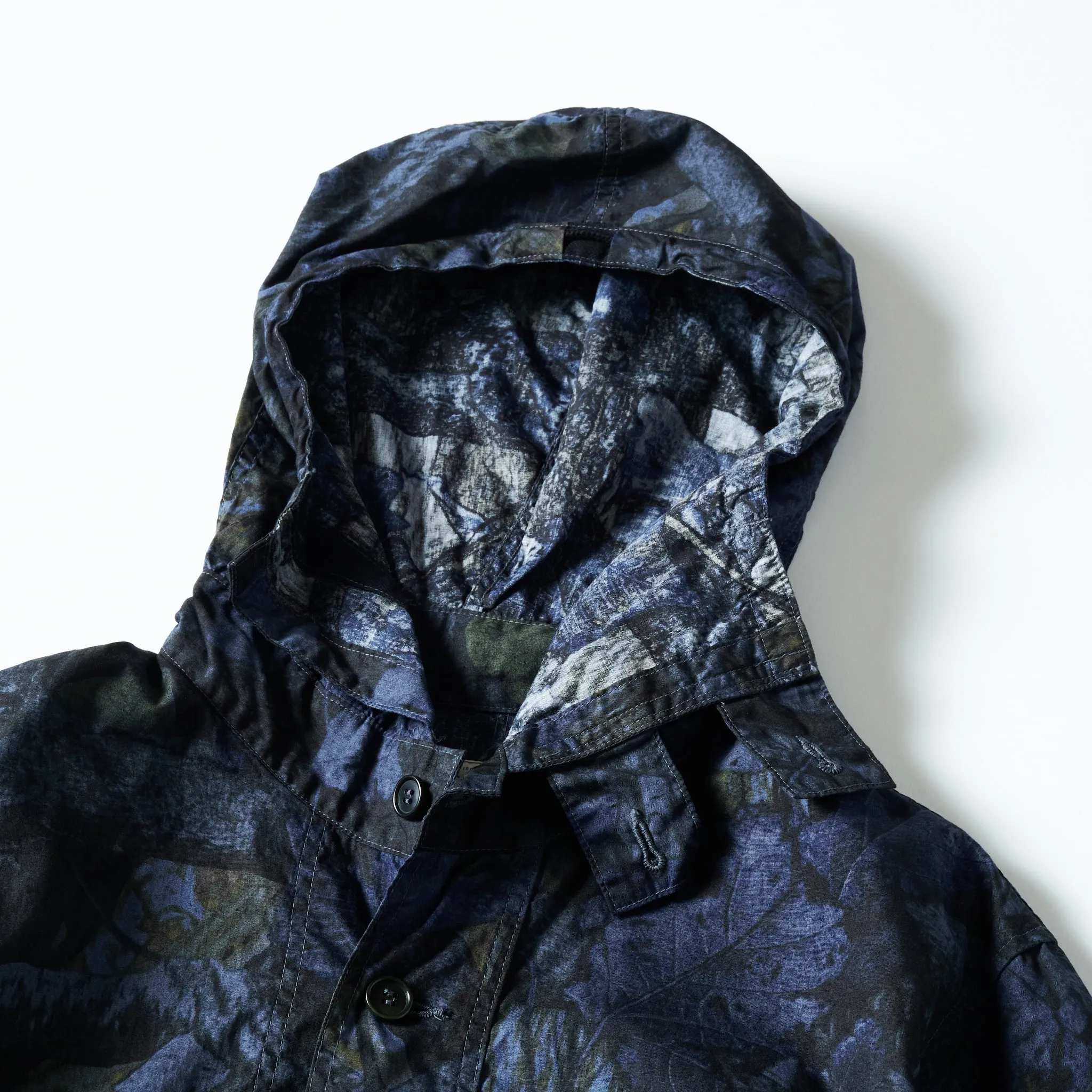 #3127-FC2 Town & Country Parka : forest camo blue jungle sold by Post O'Alls product image thumbnail 2