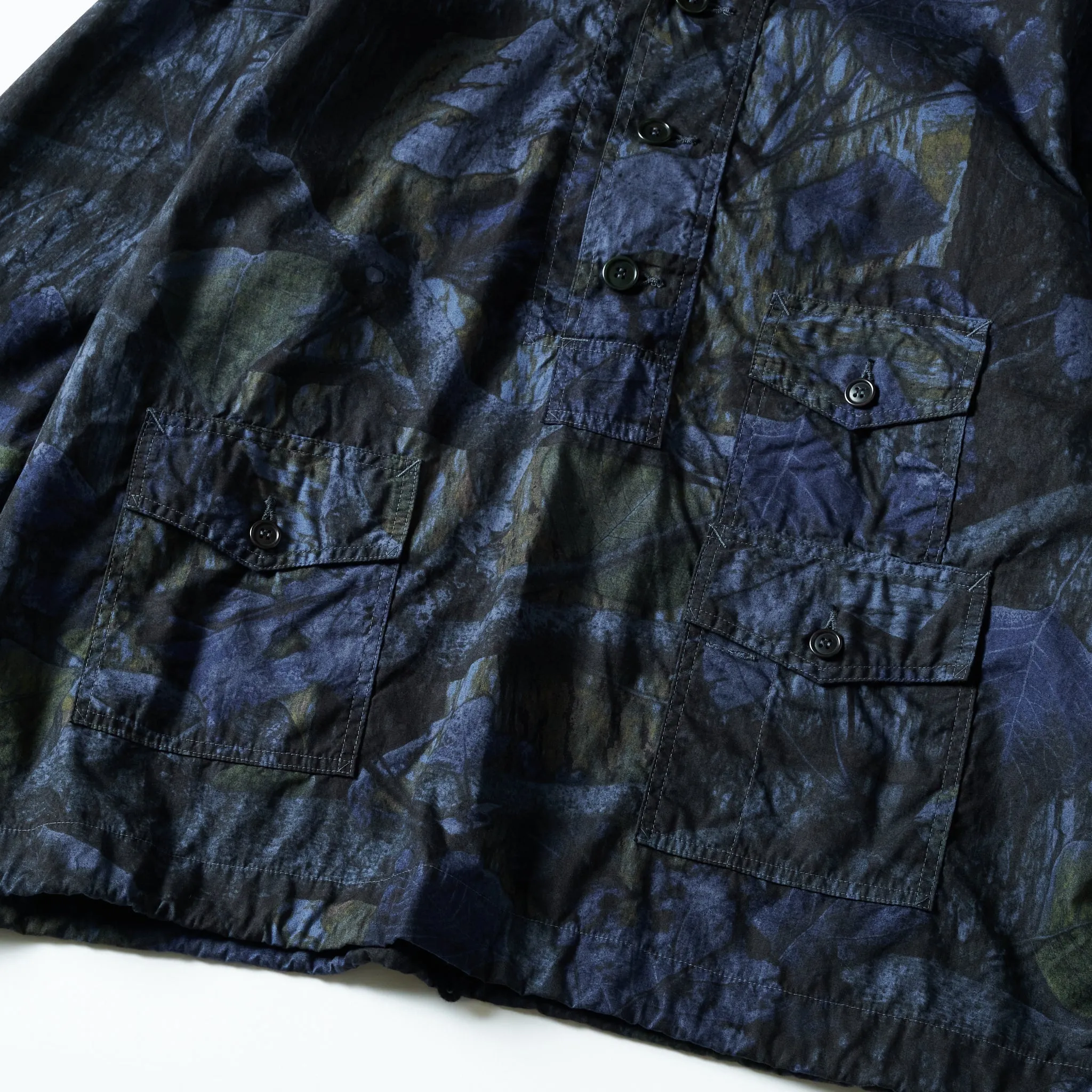 #3127-FC2 Town & Country Parka : forest camo blue jungle sold by Post O'Alls product image thumbnail 3