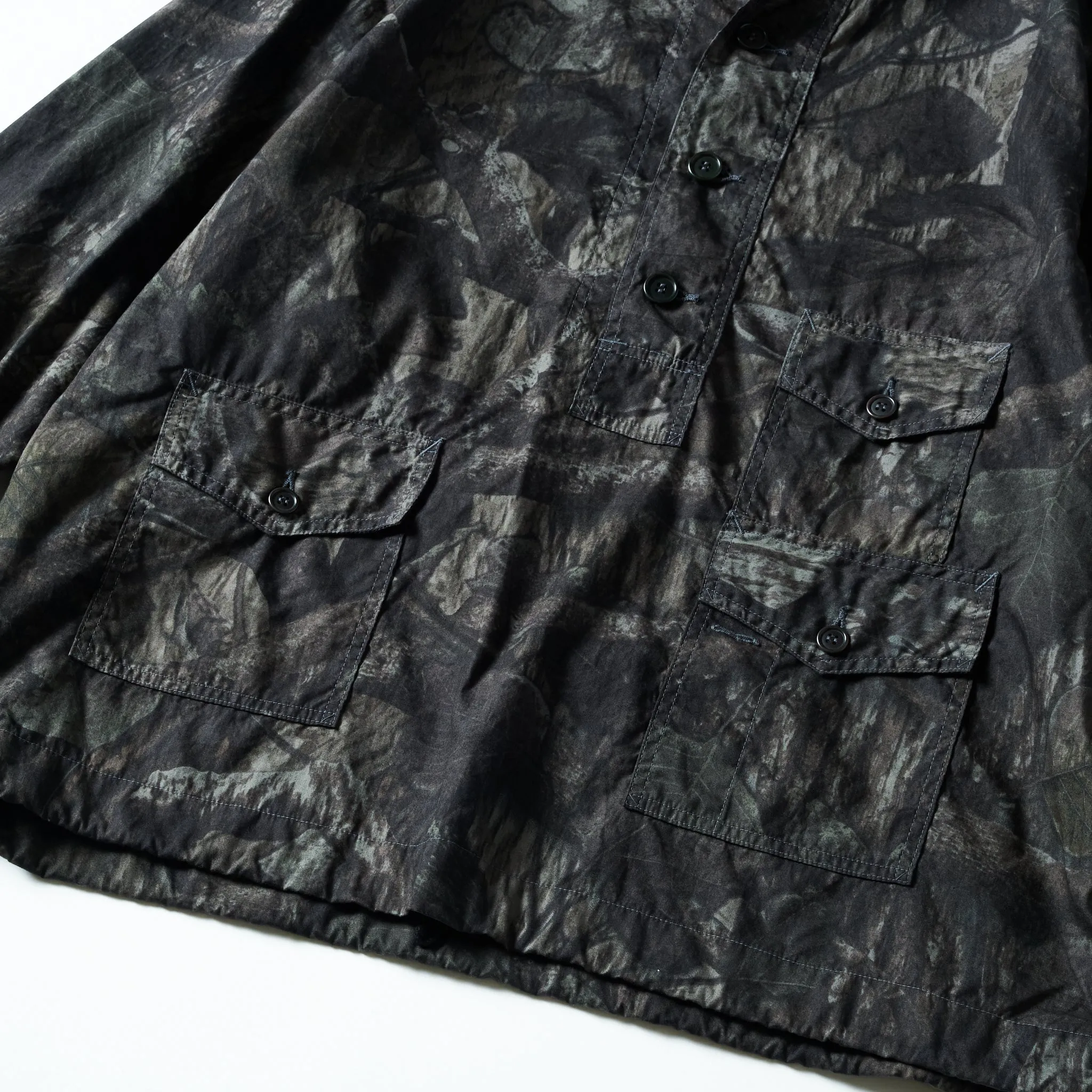 #3127-FC3 Town & Country Parka : forest camo grey jungle sold by Post O'Alls product image thumbnail 4