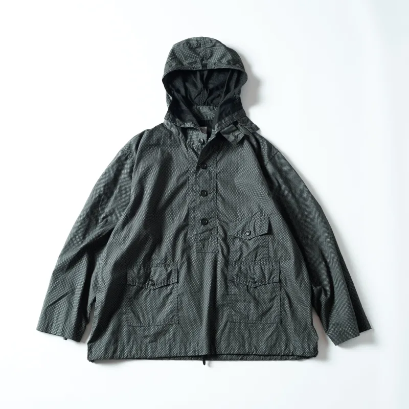 #3127-MP1 Town & Country Parka : micro print grey sold by Post O'Alls