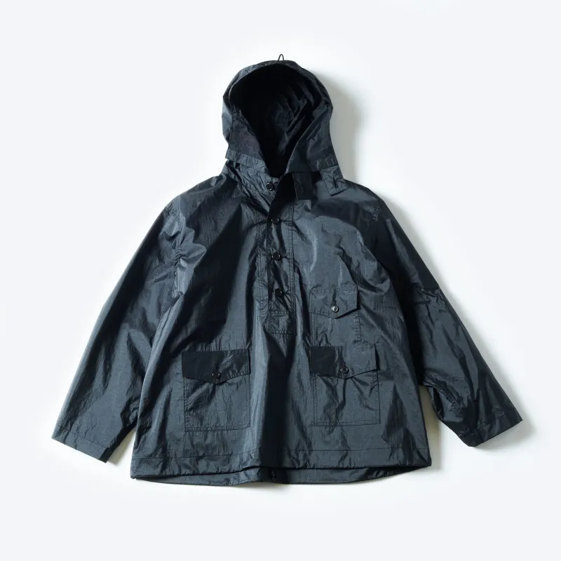 #3127-MTB Town & Country Parka : metallic taffeta black sold by Post O'Alls