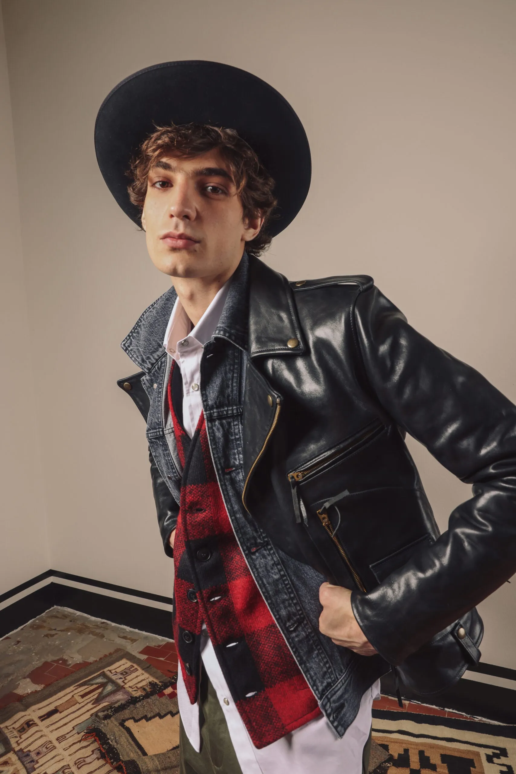 Chiodo Giacca Biker in Pelle sold by Fortela product image thumbnail 5