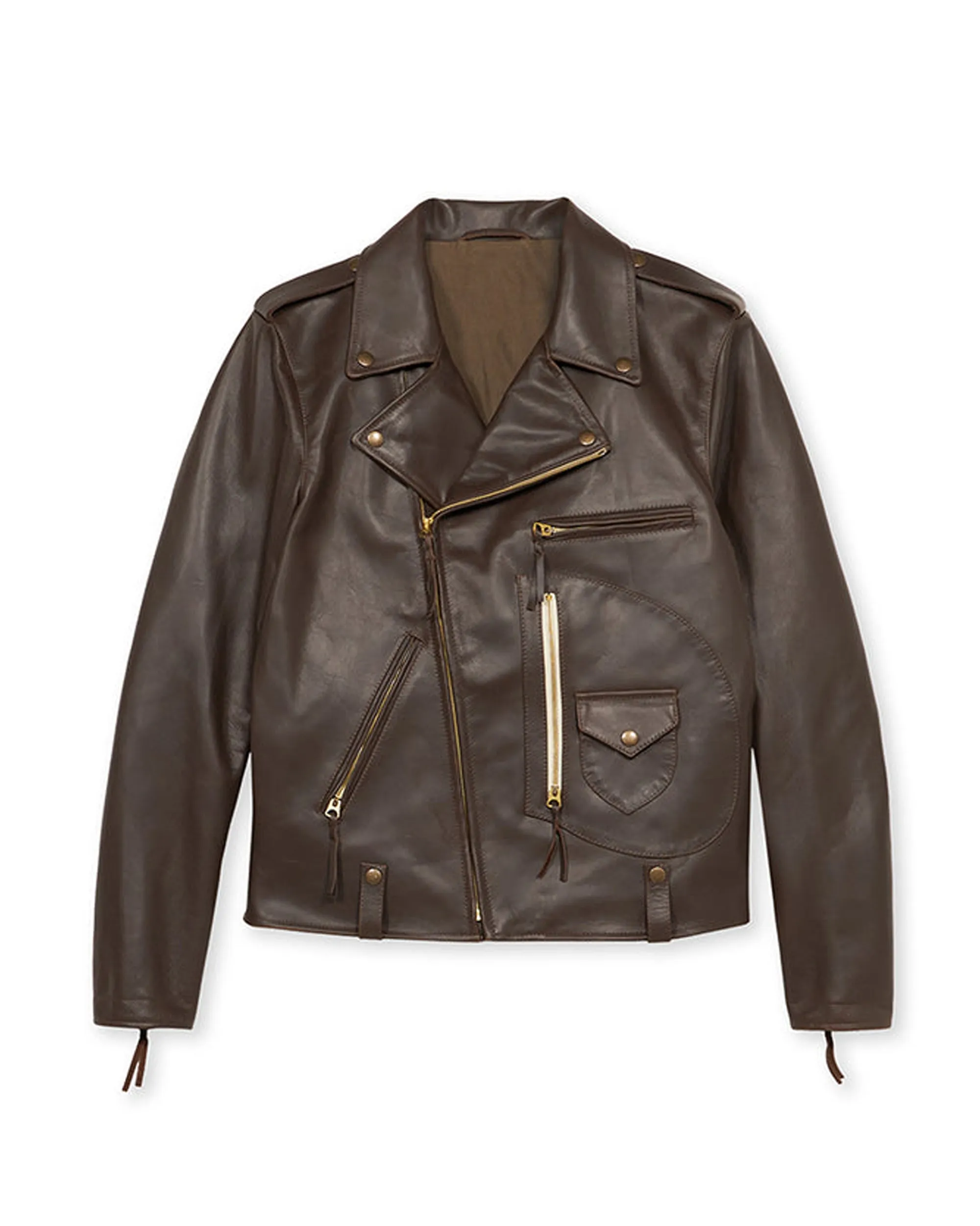 Chiodo Giacca Biker in Pelle sold by Fortela