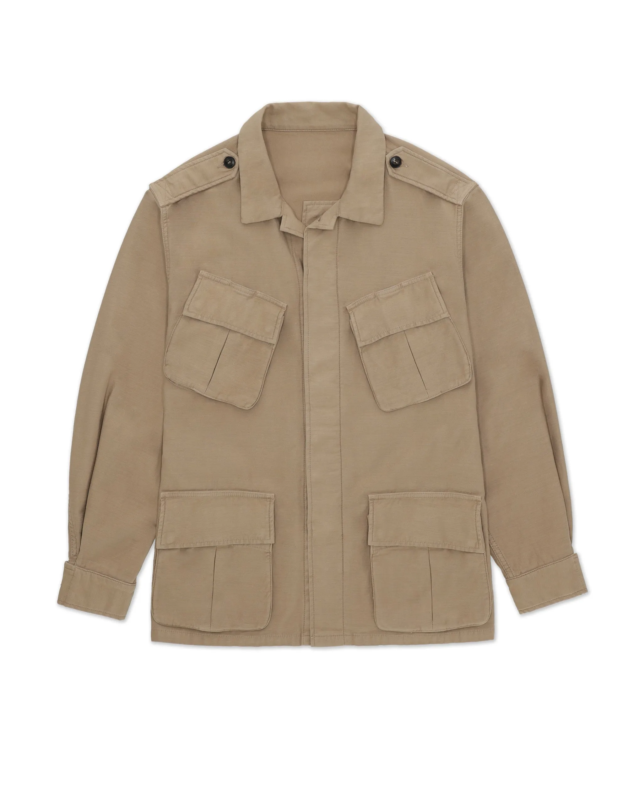 Jungle Giacca Con Tasche In Cotone sold by Fortela