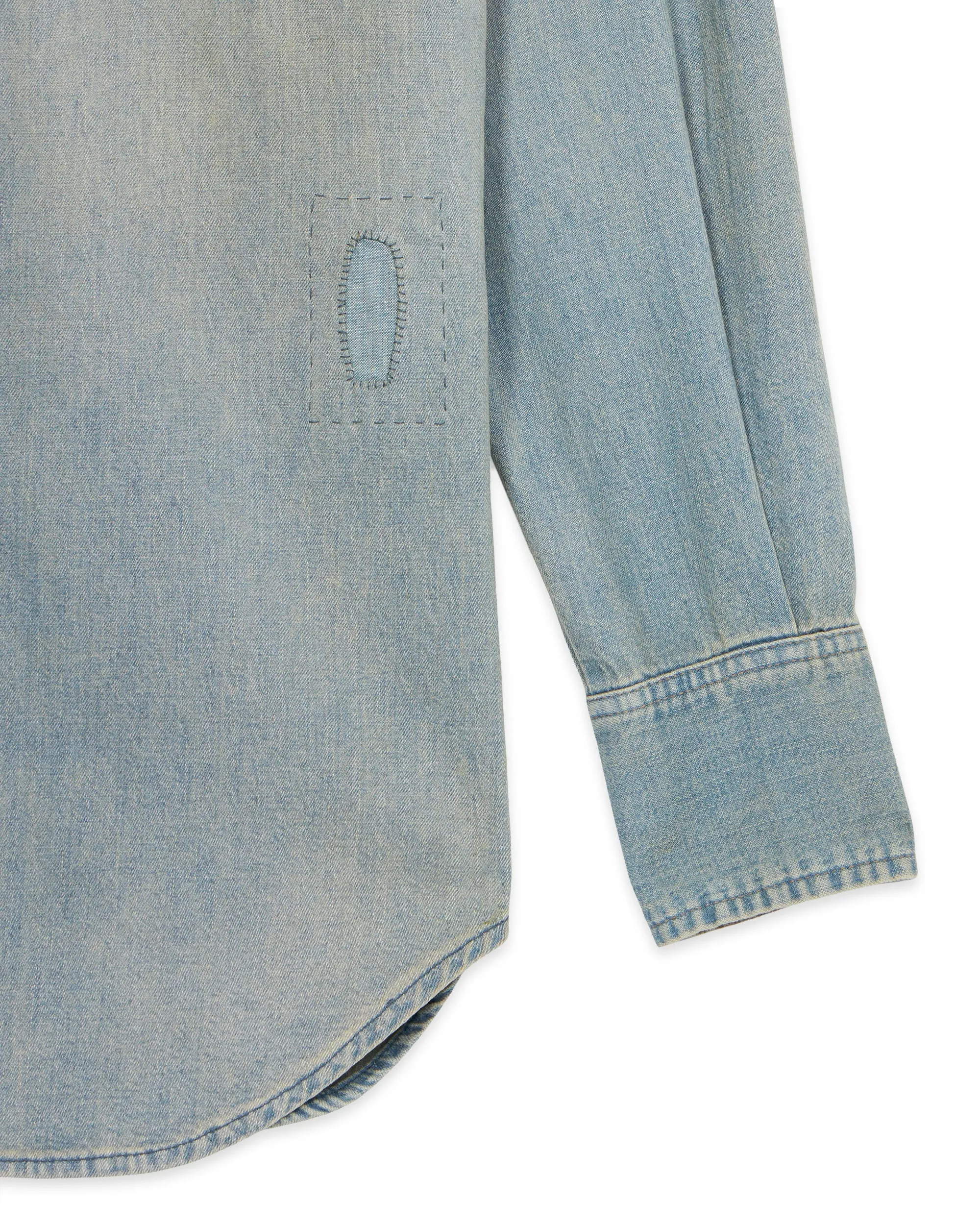 Jennyvint Camicia In Denim Custom Wash sold by Fortela product image thumbnail 4