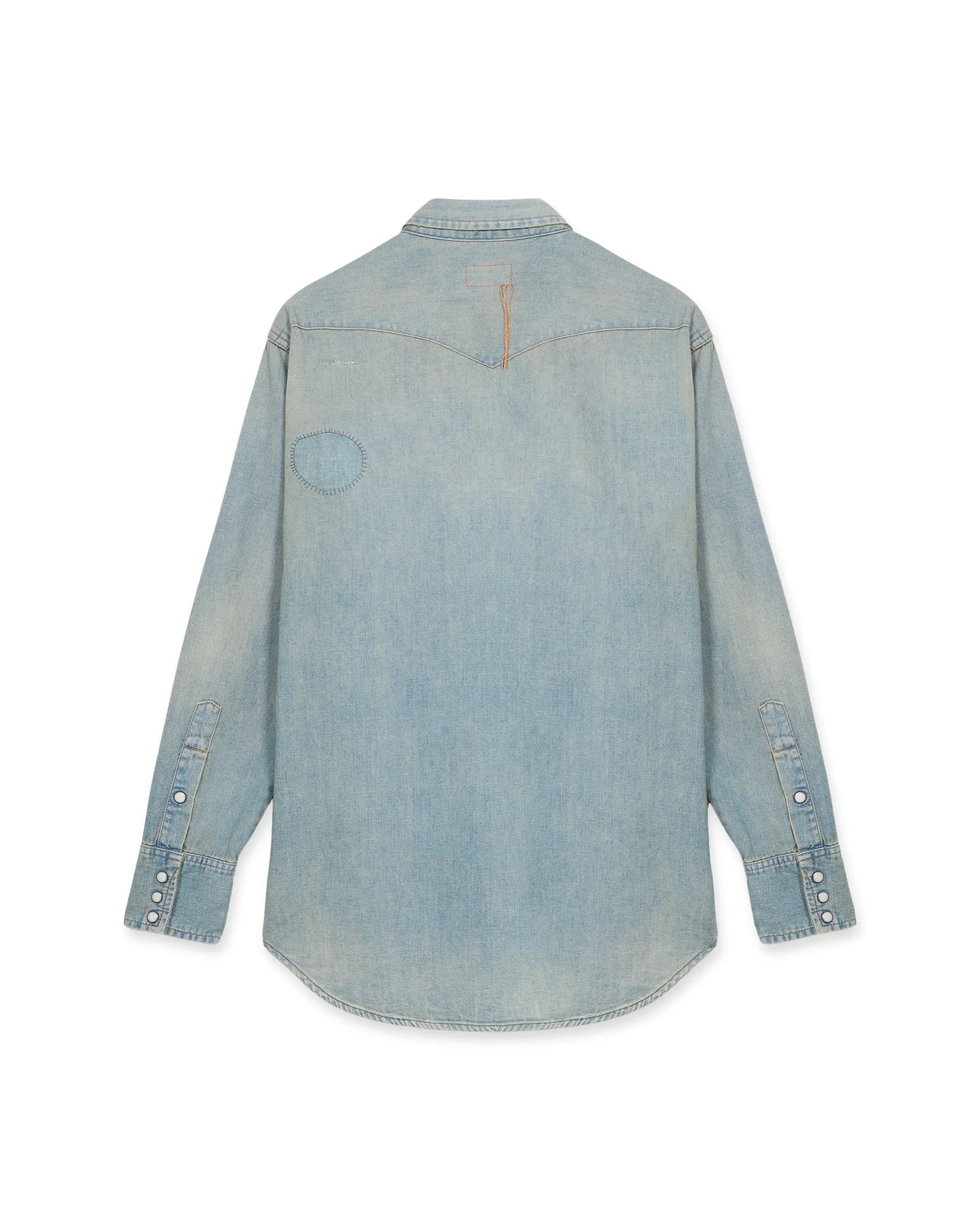 Jennyvint Camicia In Denim Custom Wash sold by Fortela product image thumbnail 3
