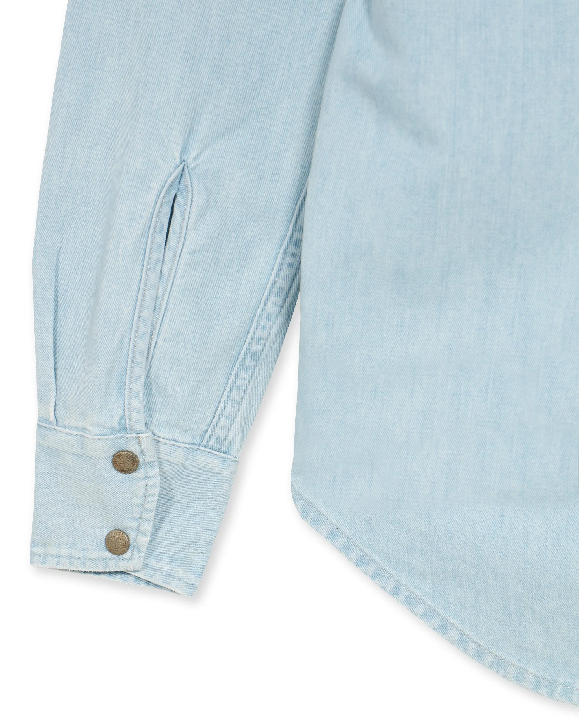 Elpaso Camicia Texana Bleach Wash sold by Fortela product image thumbnail 5