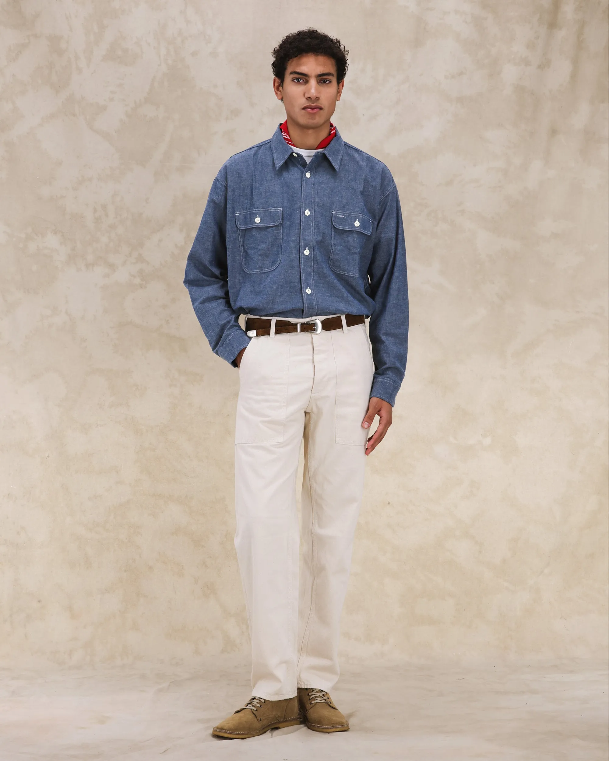 Sail Camicia In Japan Chambray sold by Fortela product image thumbnail 5