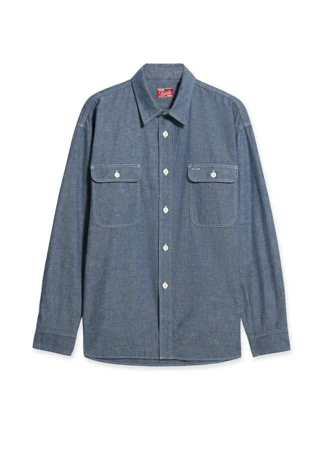Sail Camicia In Japan Chambray sold by Fortela