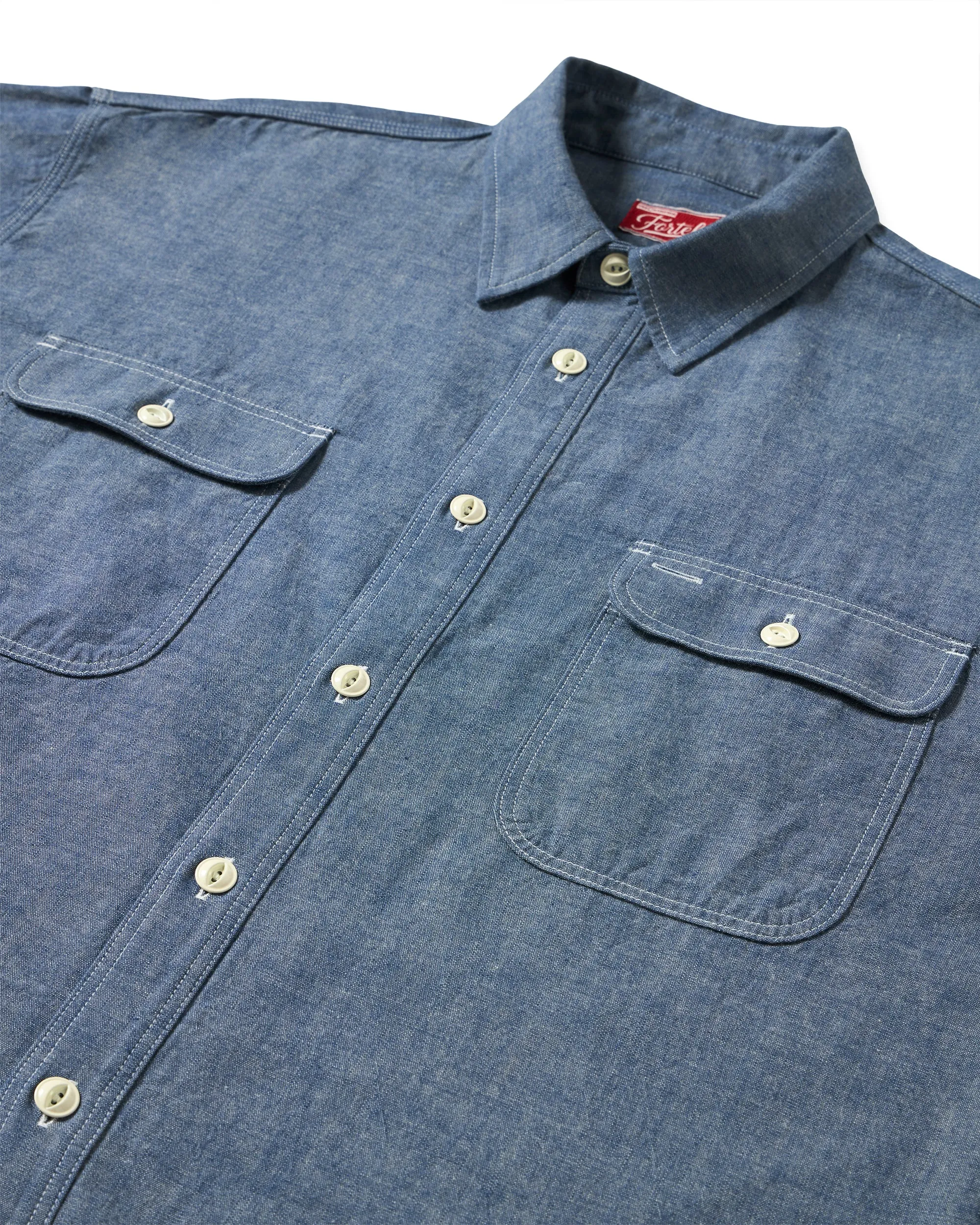Sail Camicia In Japan Chambray sold by Fortela product image thumbnail 3