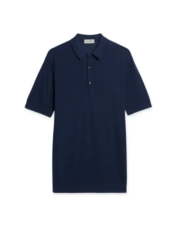 Rothpique Polo In Cotone Manica Corta made by John Smedley