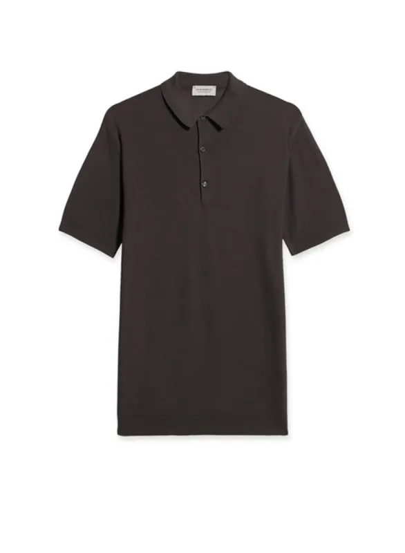 Rothpique Polo In Cotone Manica Corta made by John Smedley