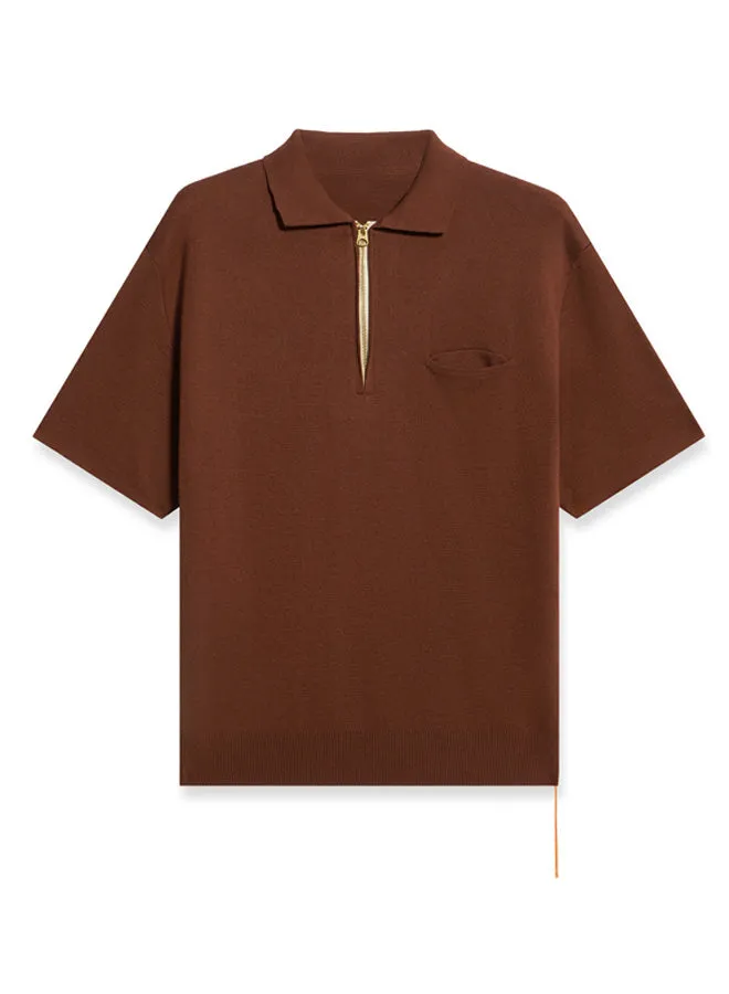 Laight Polo Manica Corta Zip 3/4 sold by Fortela