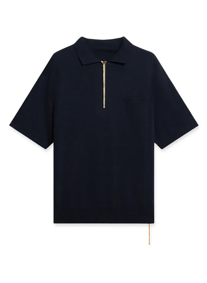 Laight Polo Manica Corta Zip 3/4 sold by Fortela