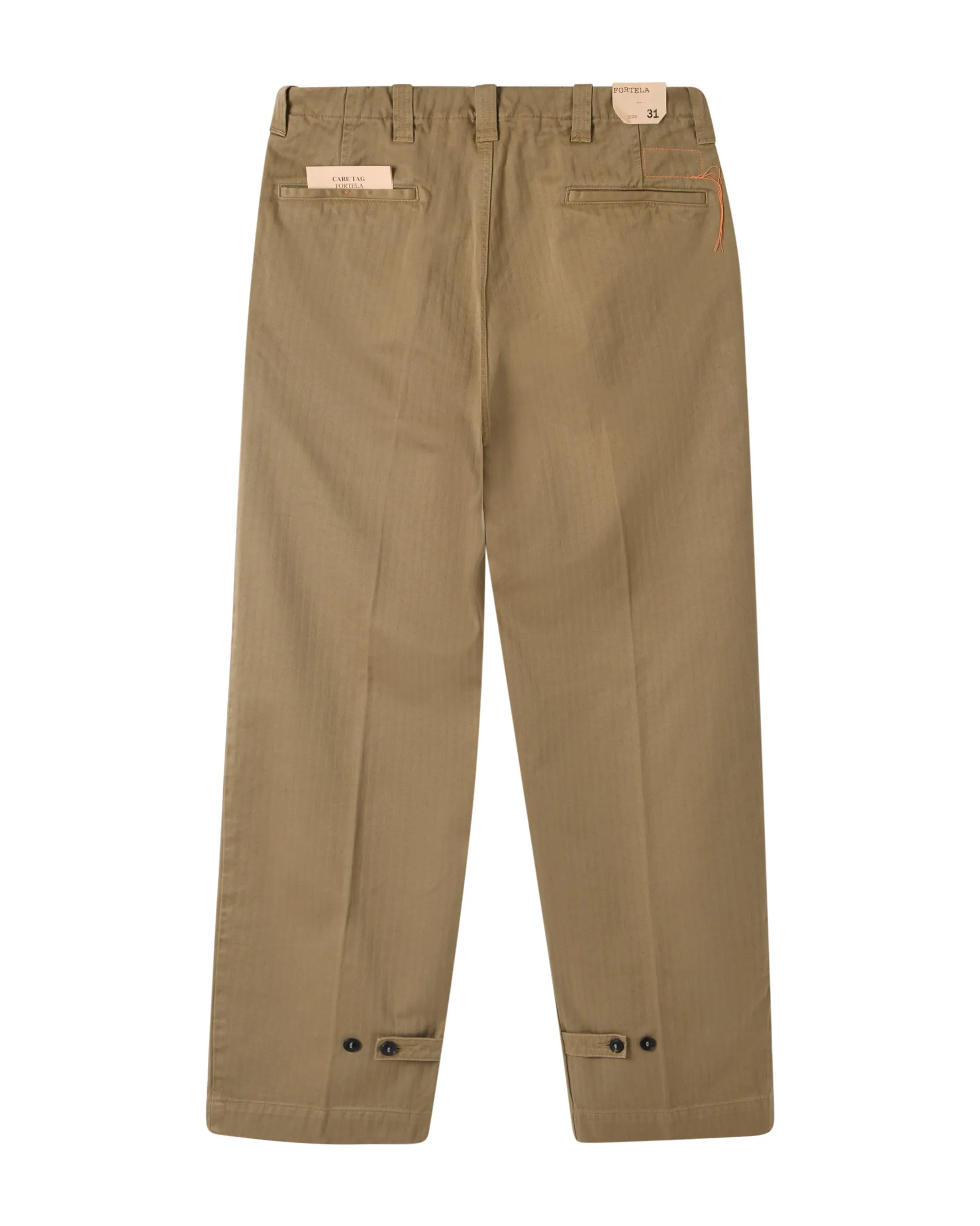 Thomas Pantaloni Chino in Herringbone sold by Fortela product image thumbnail 3