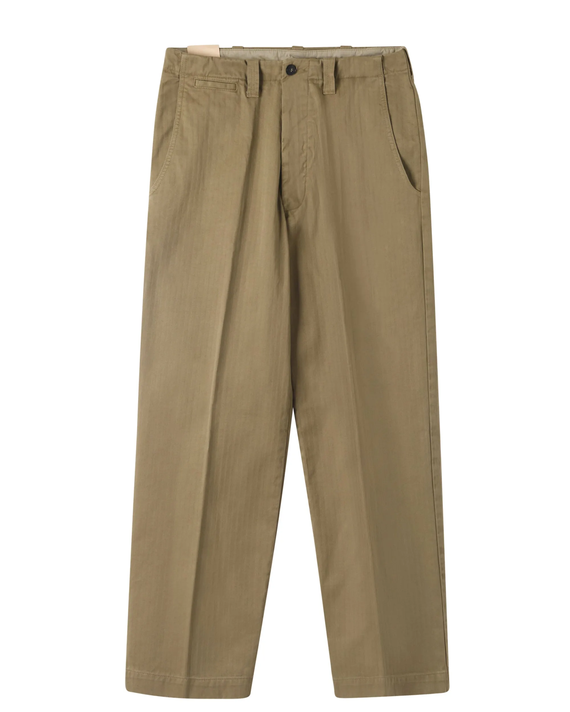 Thomas Pantaloni Chino in Herringbone sold by Fortela
