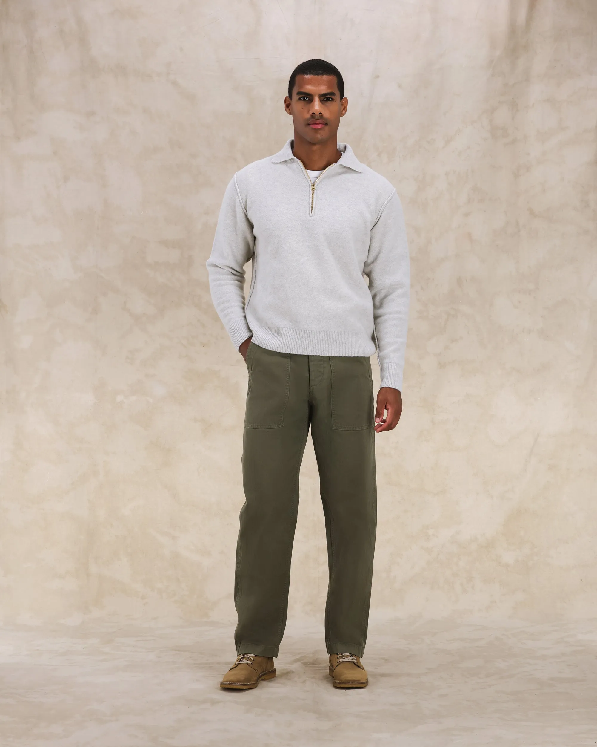 Newfatigue Pantaloni Fatigue In Herringbone di Cotone sold by Fortela product image thumbnail 5