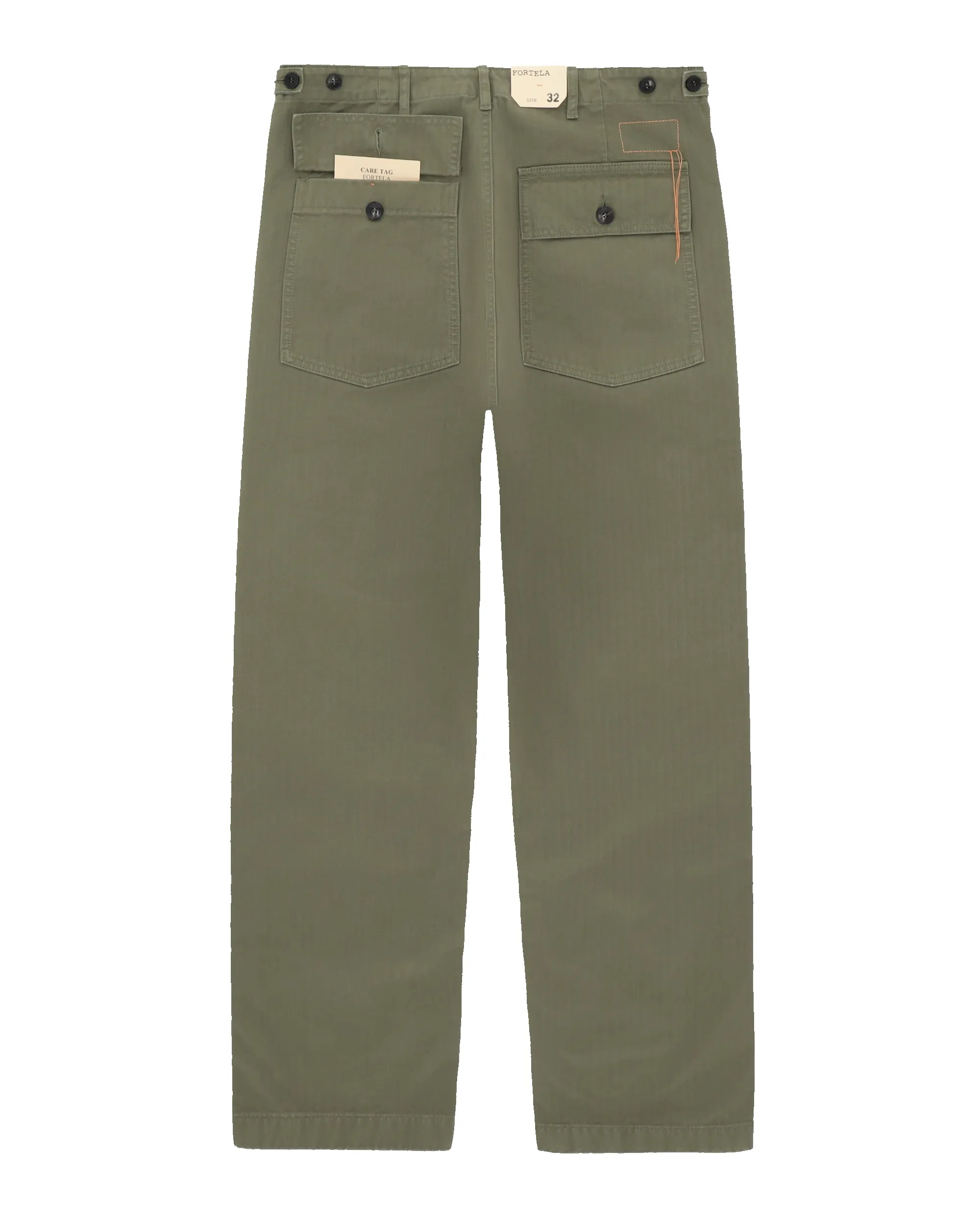 Newfatigue Pantaloni Fatigue In Herringbone di Cotone sold by Fortela product image thumbnail 2