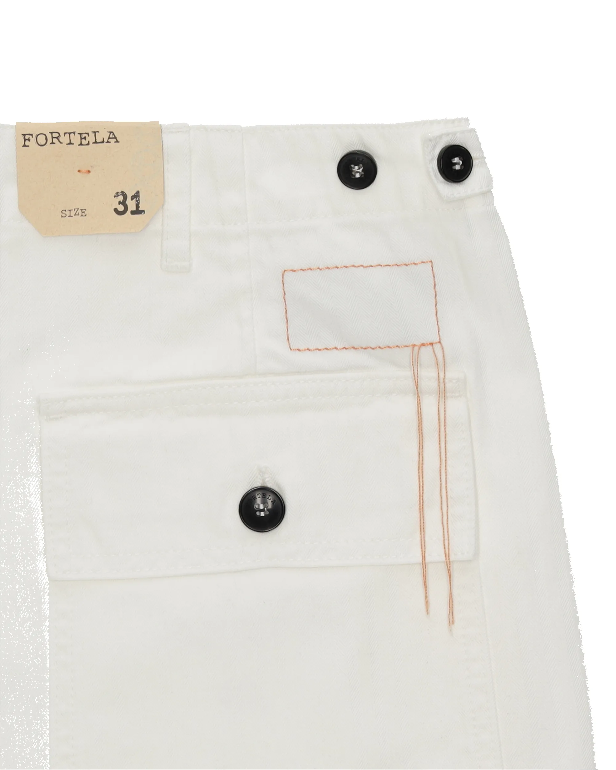 Newfatigue Pantaloni Fatigue In Herringbone di Cotone sold by Fortela product image thumbnail 4