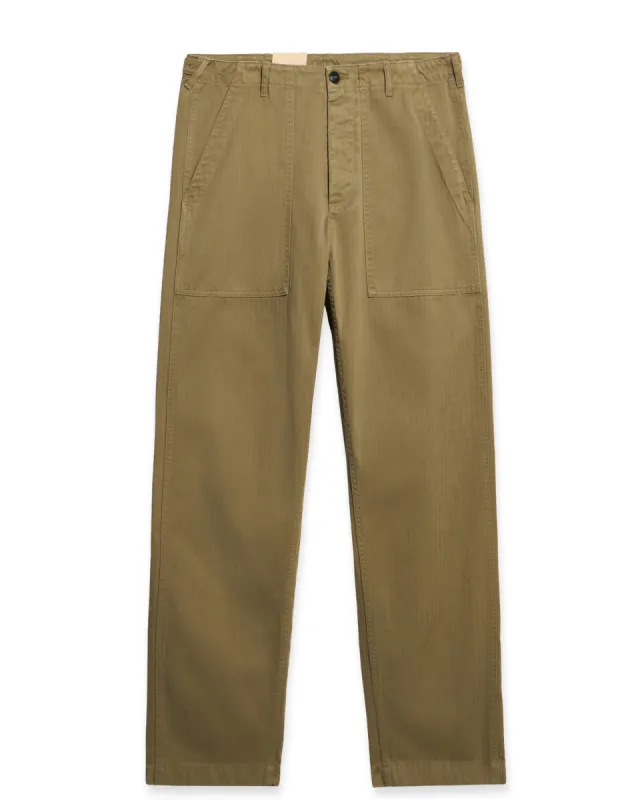 Newfatigue Pantaloni Fatigue In Herringbone di Cotone sold by Fortela