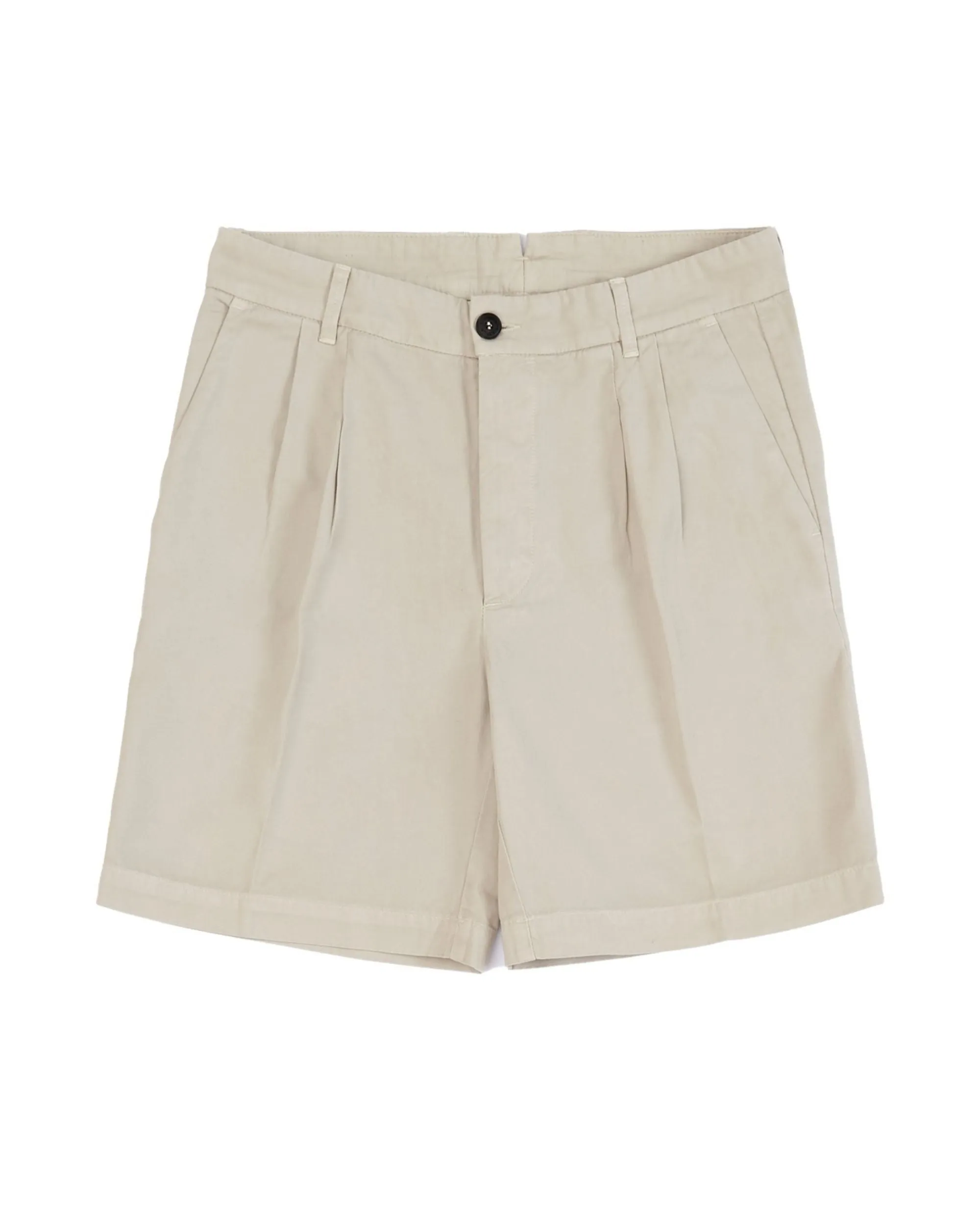 Beachshort Bermuda In Cotone Con Pences sold by Fortela