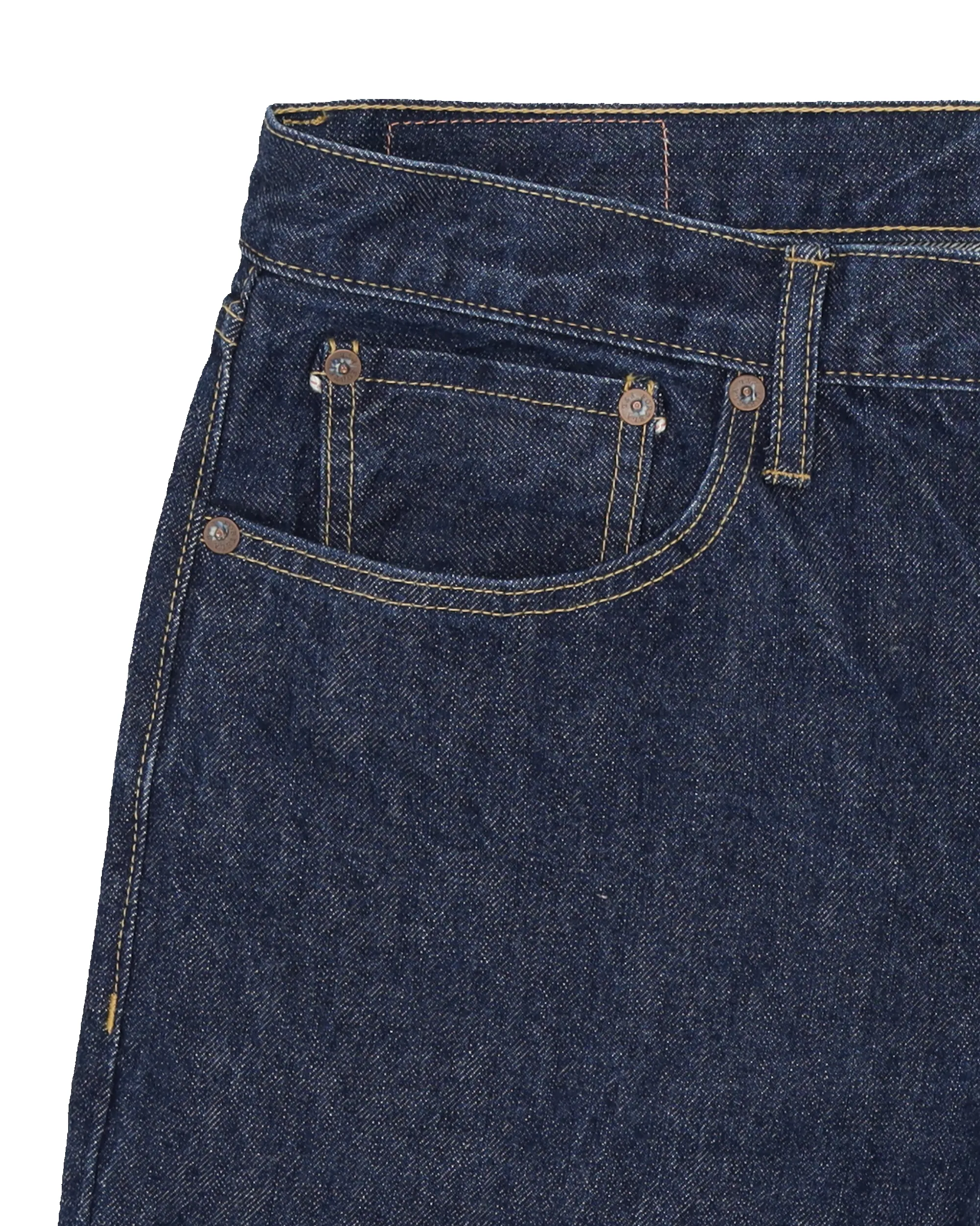 JohnJap Japan Denim Cimosato 5 Tasche Regular Fit Indigo Rinse sold by Fortela product image thumbnail 3