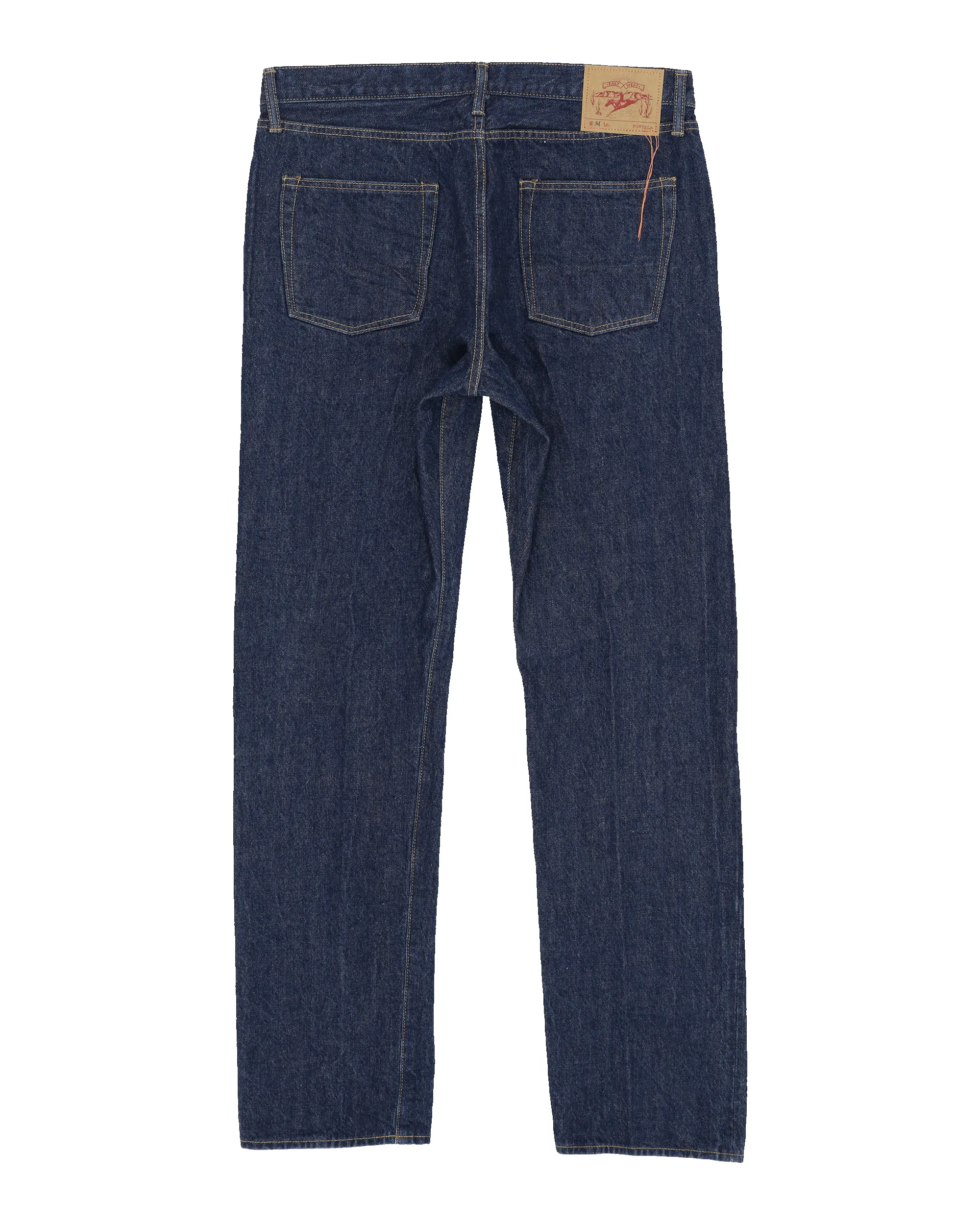 JohnJap Japan Denim Cimosato 5 Tasche Regular Fit Indigo Rinse sold by Fortela product image thumbnail 2