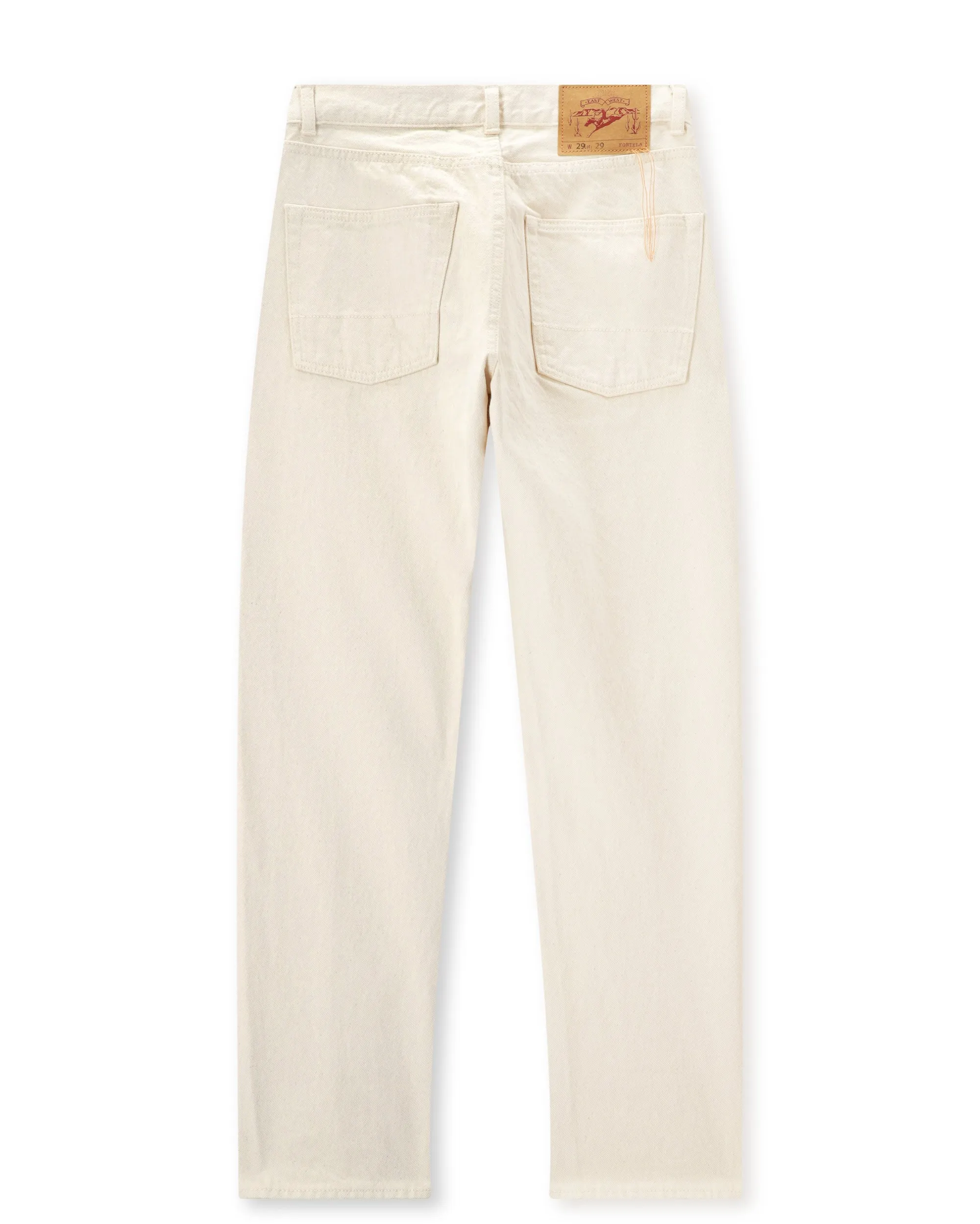 JohnJap Japan Denim Cimosato 5 Tasche Regular Fit Ecru' sold by Fortela product image thumbnail 2