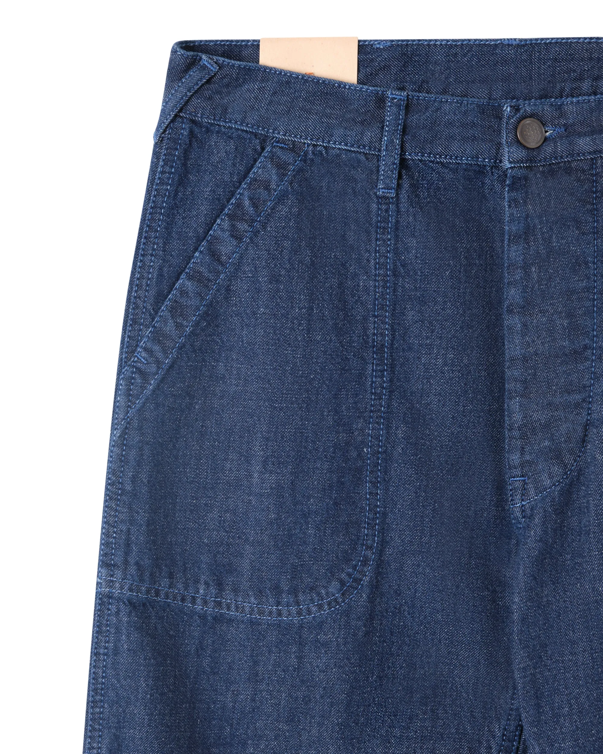 Jerom Pantaloni in Denim Indigo Rinse sold by Fortela product image thumbnail 3