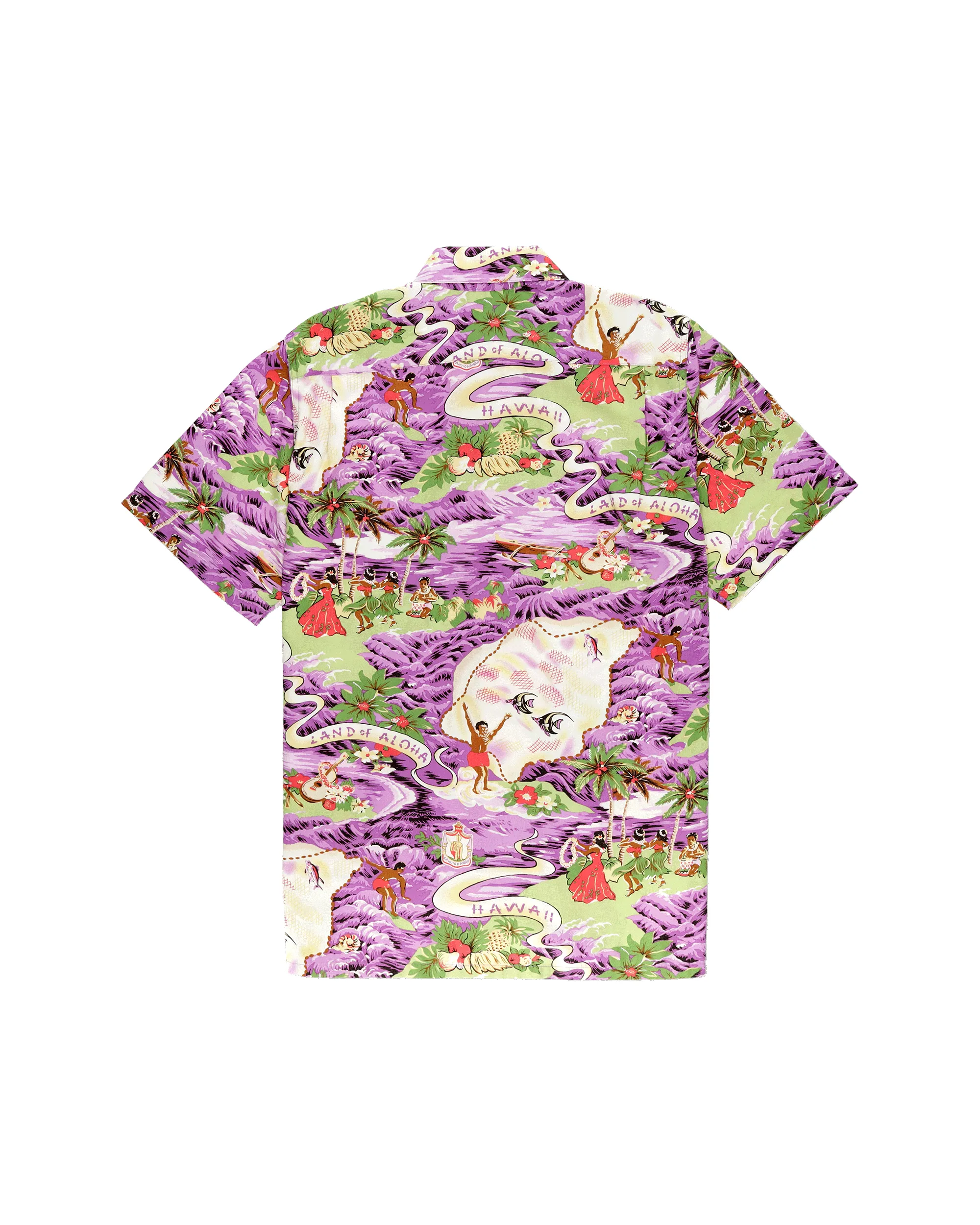 Landofaloha Camicia Con Stampa in Cotone a Maniche Corte sold by Fortela product image thumbnail 2