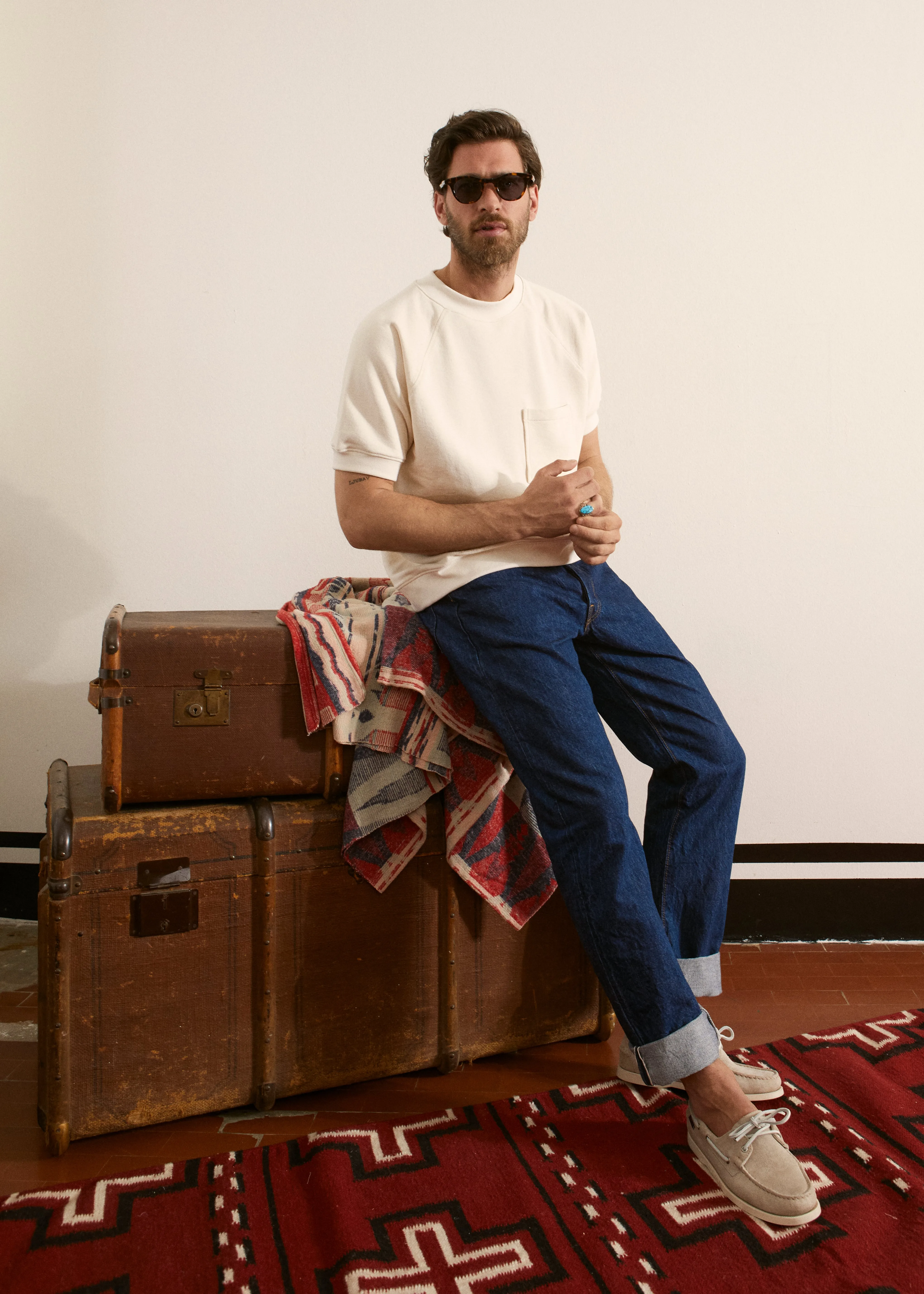 992 Johnny Japan Denim Cimosato Rinse Wash 5 Tasche a Vita Alta sold by Fortela product image thumbnail 5