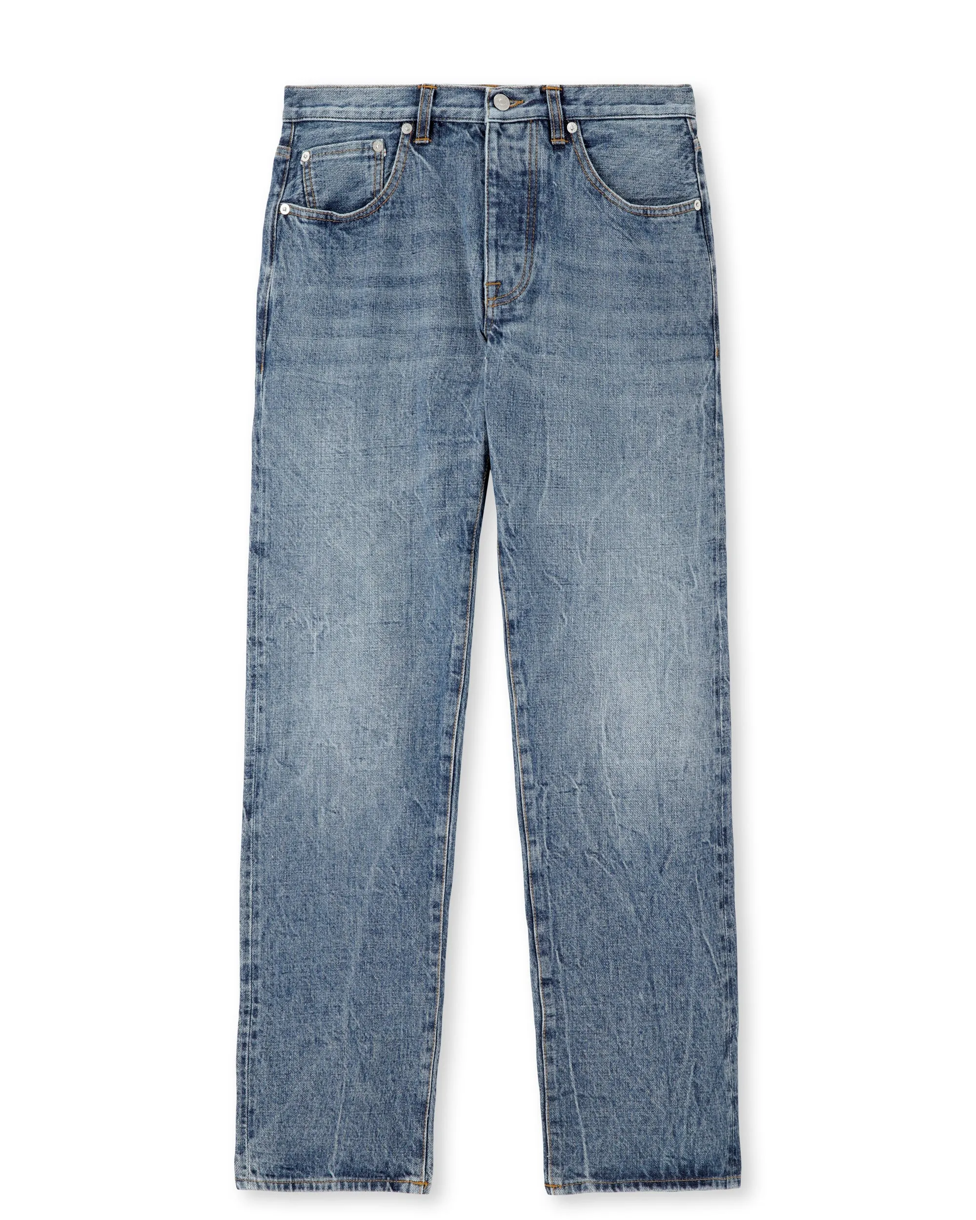 965 John Denim Cimosato 5 Tasche Regular Fit Custom Wash sold by Fortela