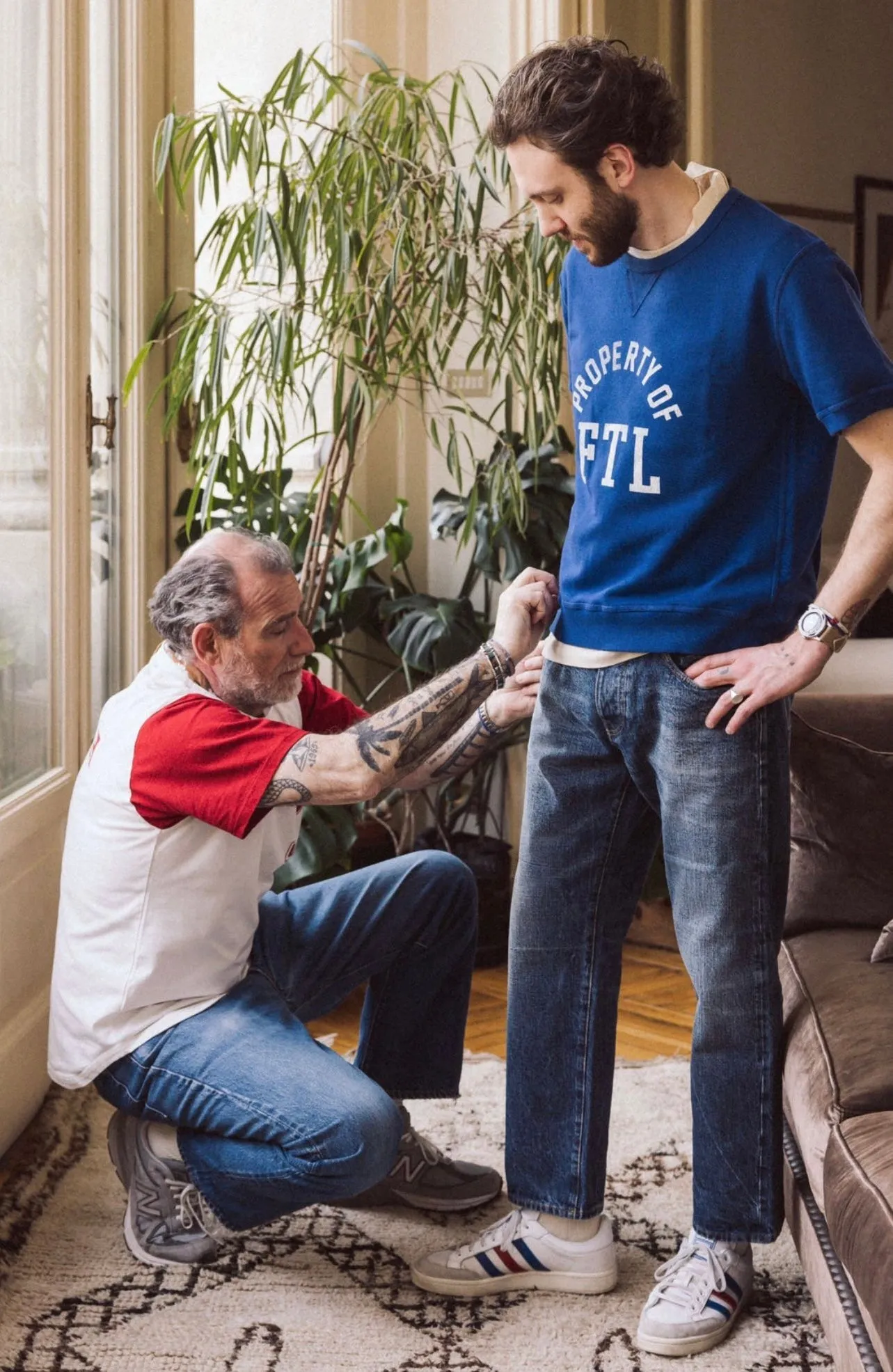 965 John Japan Denim Cimosato 5 Tasche Regular Fit Stone Wash sold by Fortela product image thumbnail 5