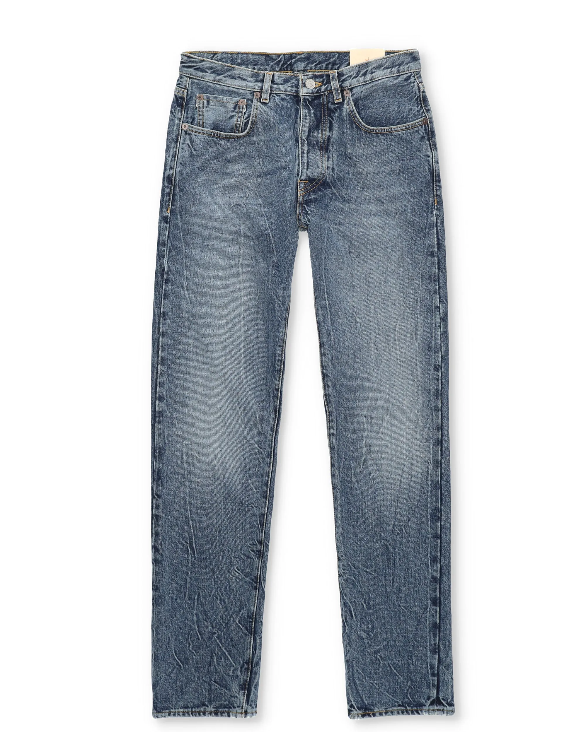 965 John Japan Denim Cimosato 5 Tasche Regular Fit Stone Wash sold by Fortela