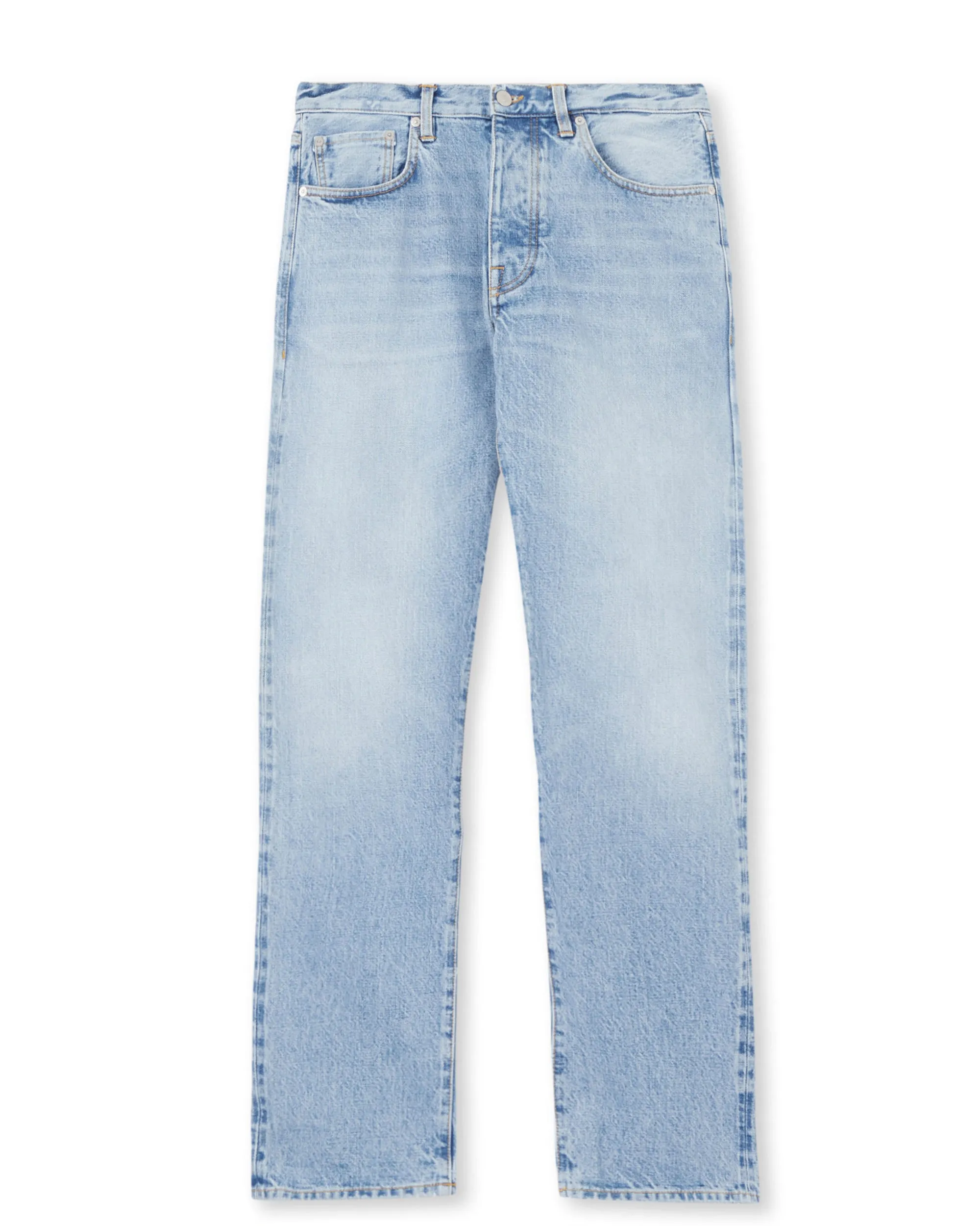 965 John Japan Denim Cimosato 5 Tasche Regular Fit Bleach Wash sold by Fortela